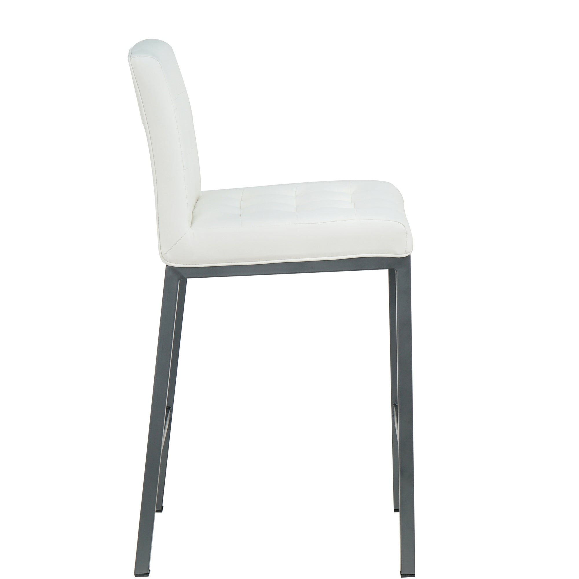 2-set Foam Modern Design Dining Chair with Metal Legs