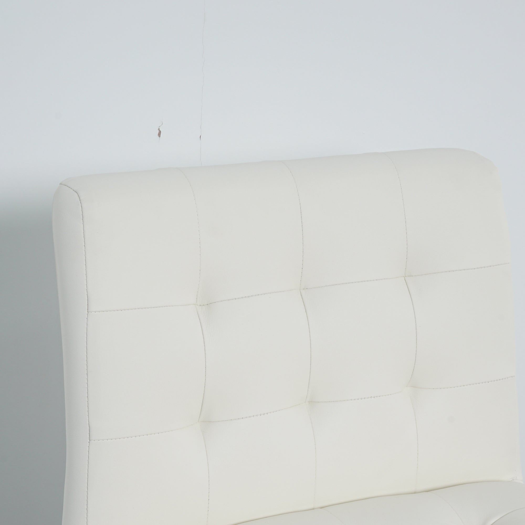 2-set Foam Modern Design Dining Chair with Metal Legs