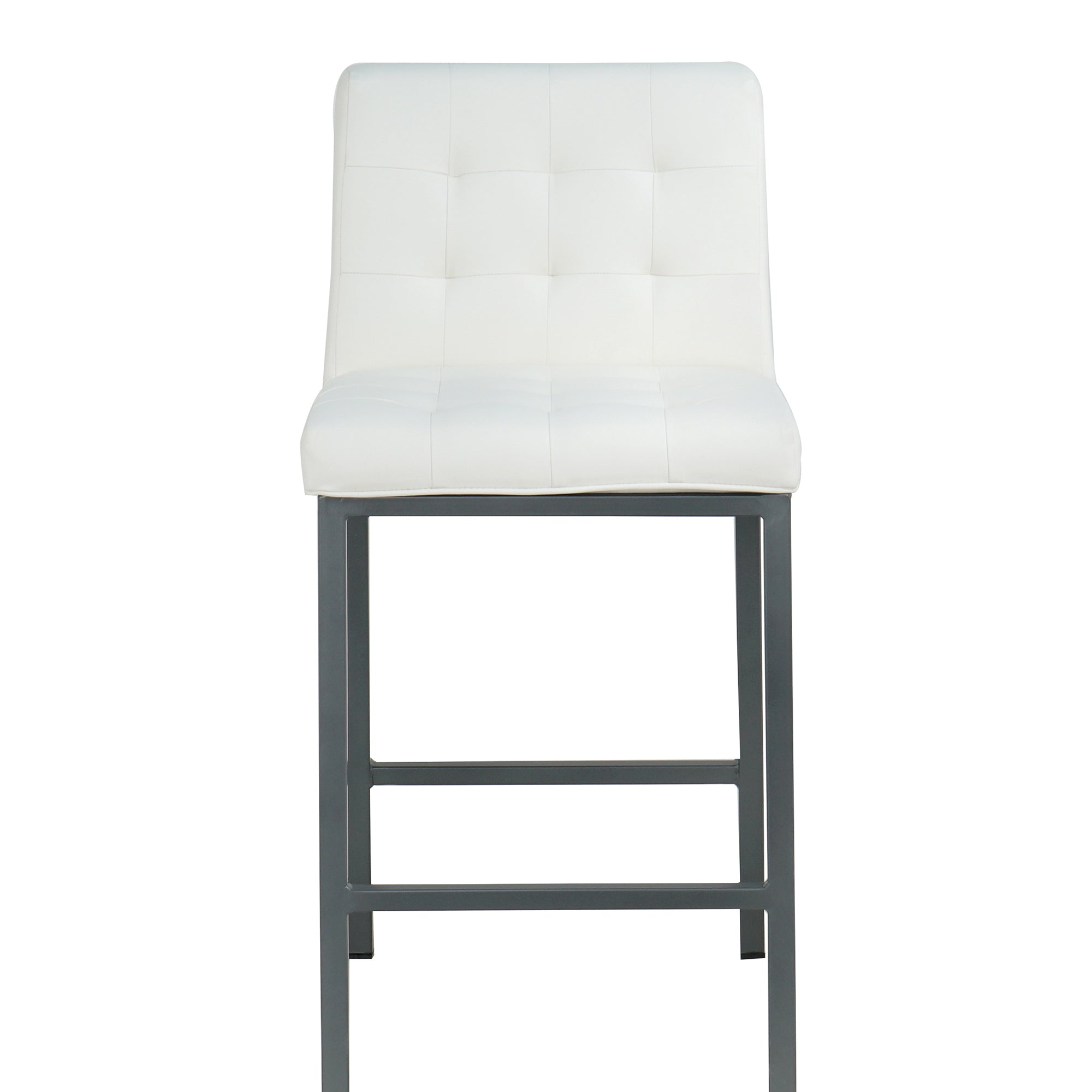 2-set Foam Modern Design Dining Chair with Metal Legs