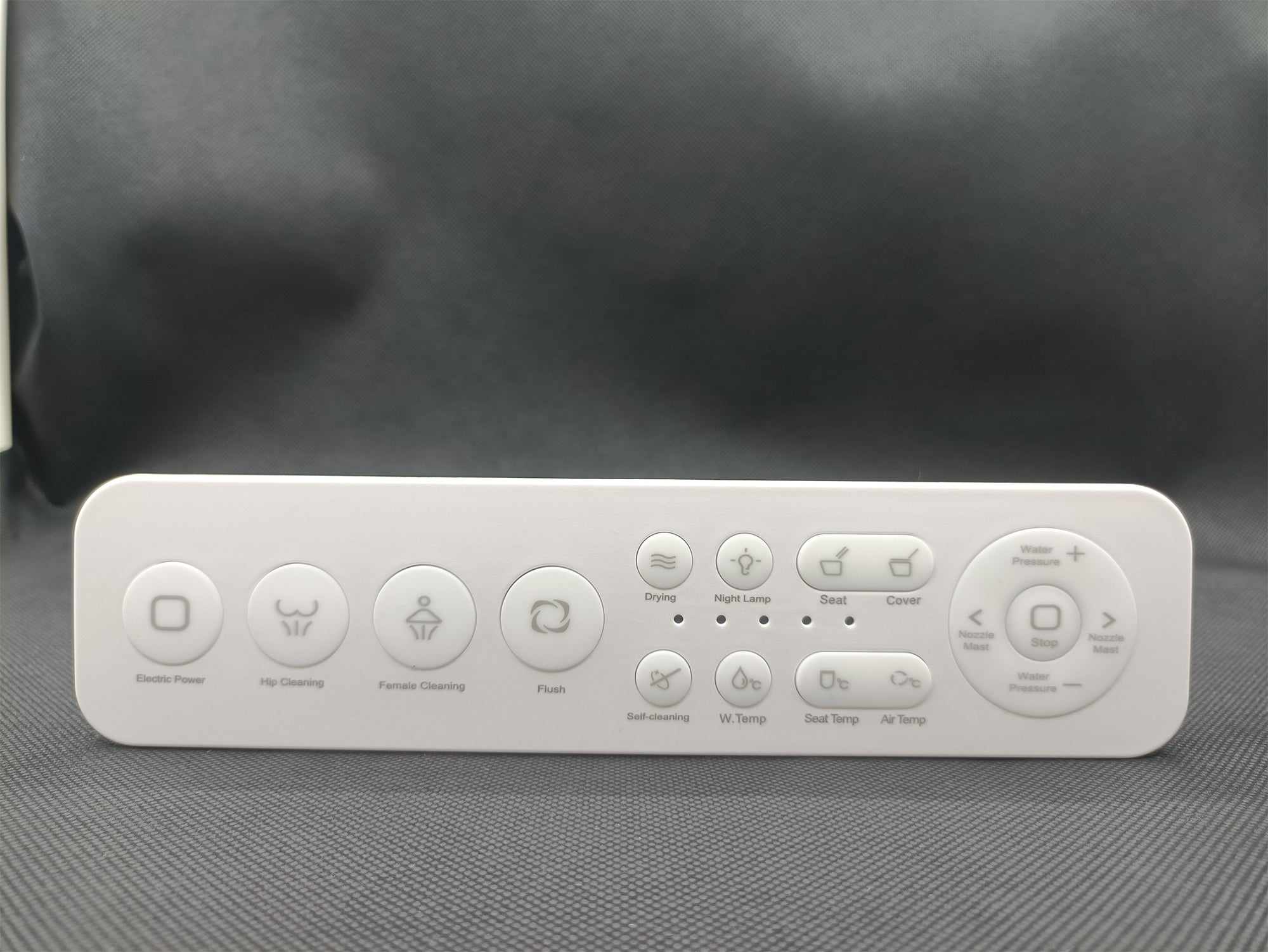 Smart Toilet with Auto Flush and Heated Seat and Remote Control Ceramic Elongated Toilet