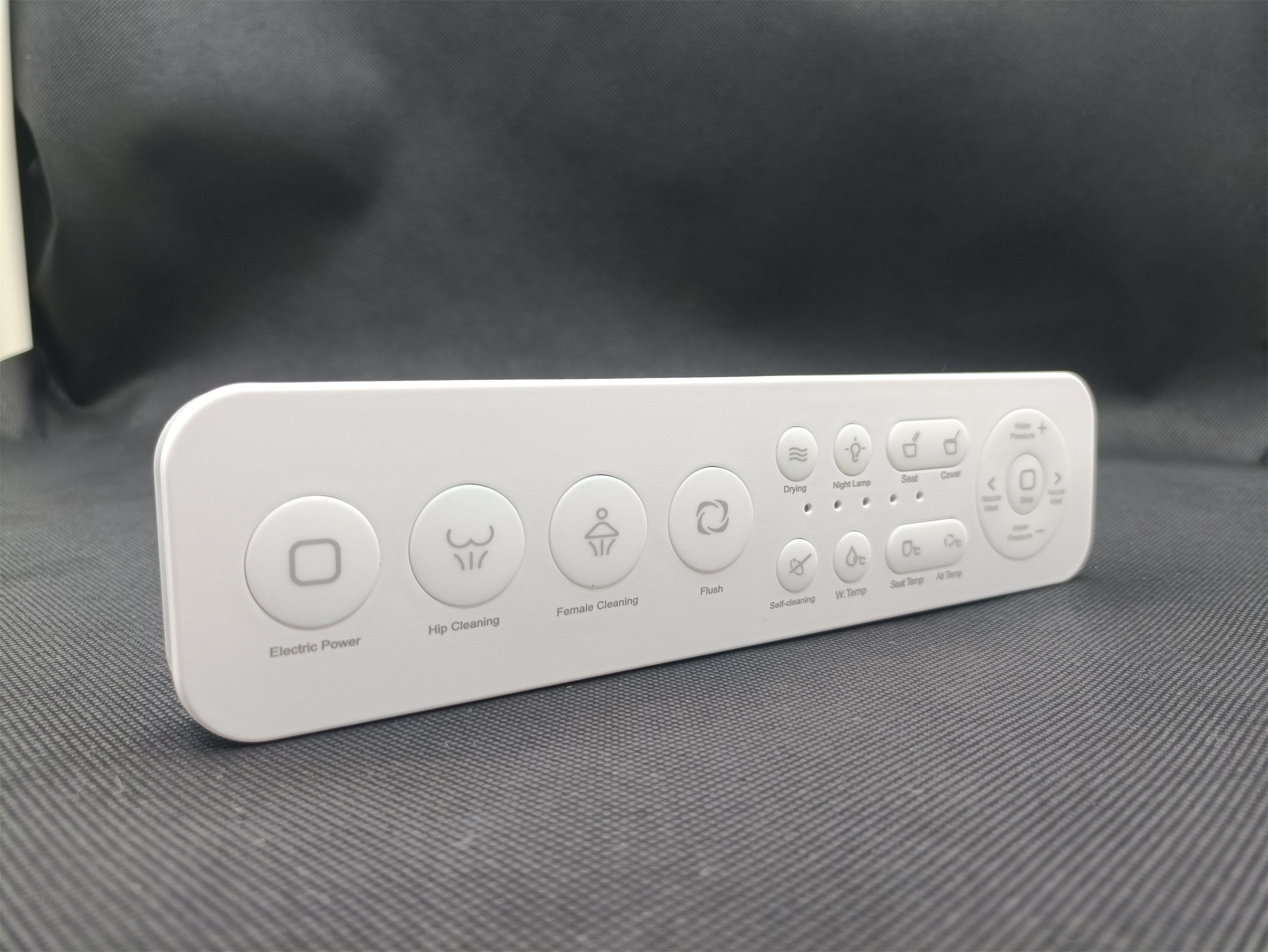 Smart Toilet with Auto Flush and Heated Seat and Remote Control Ceramic Elongated Toilet