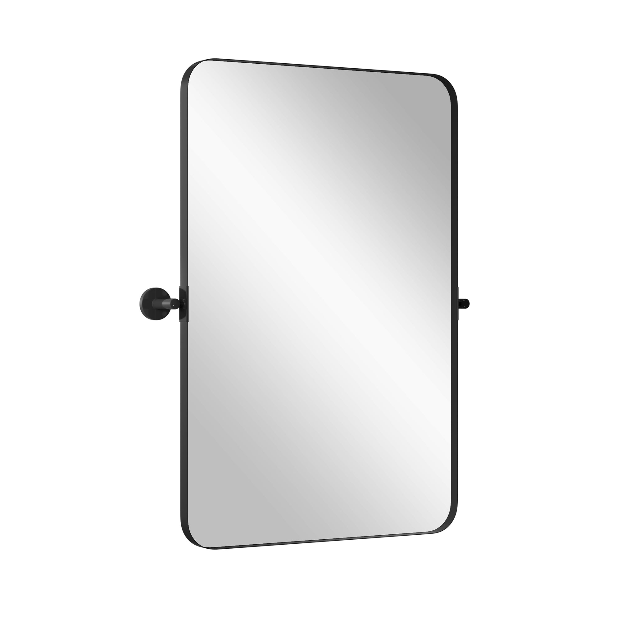 Rectangular Framed Wall Mounted Bathroom Vanity Mirror