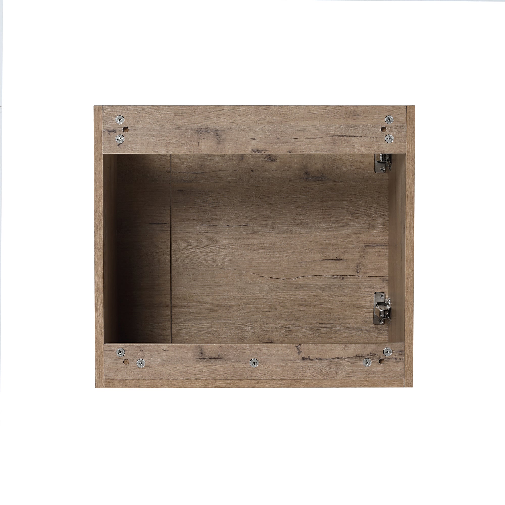 22 inch Plywood Wall-Mounted Bathroom Vanity Set with Integrated Ceramic Sink