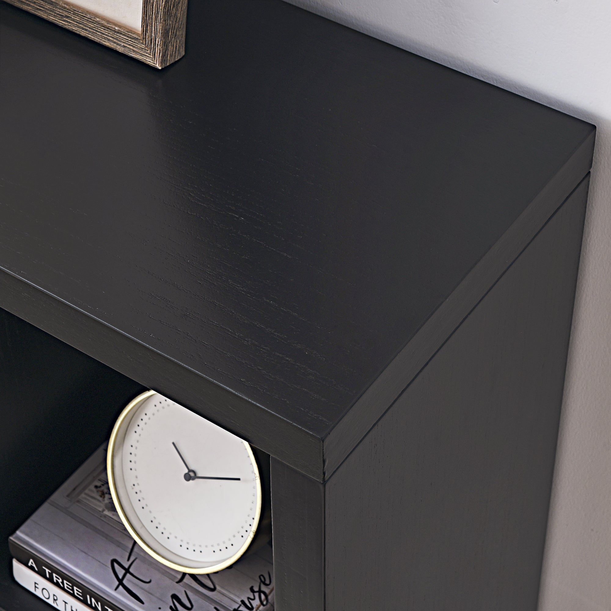 43 Inches Freestanding Open Wooden Open Shelf Storage Bookcase