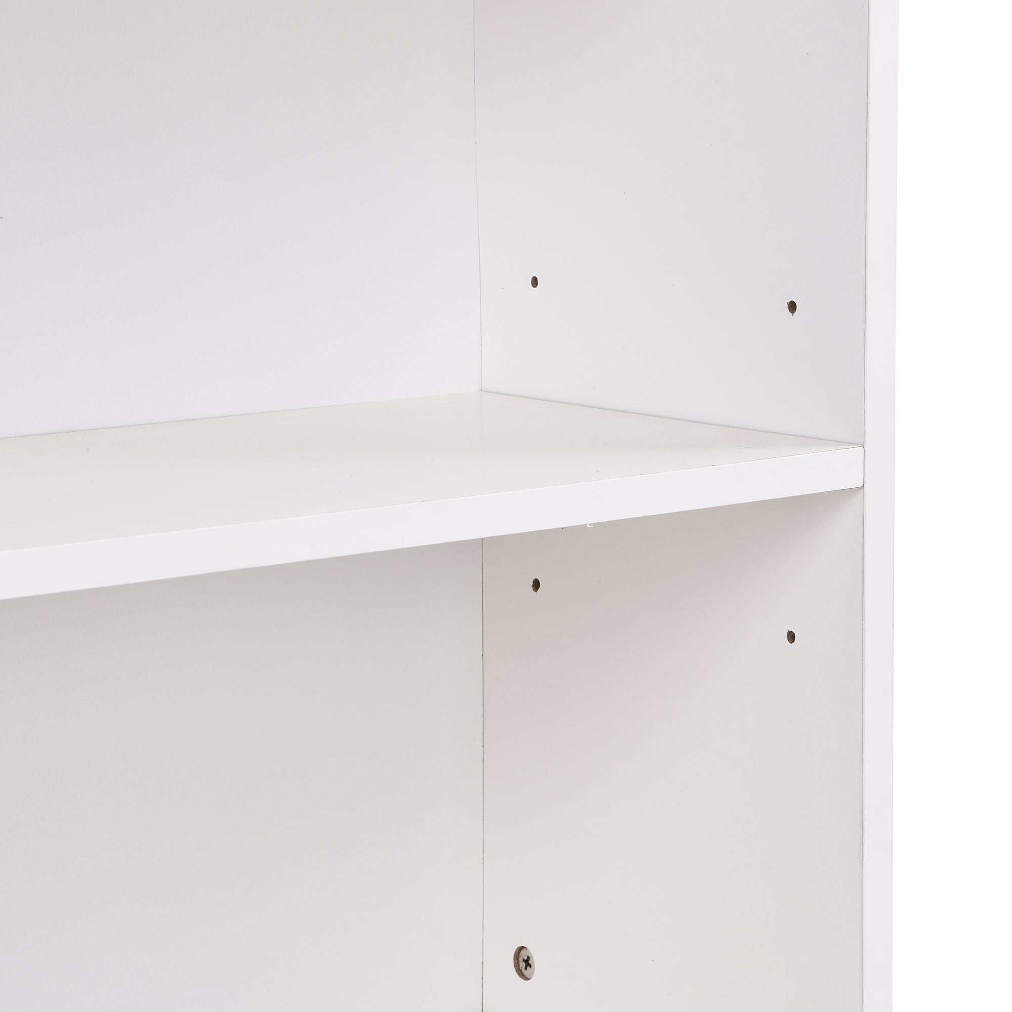 43 Inches Freestanding Open Wooden Open Shelf Storage Bookcase