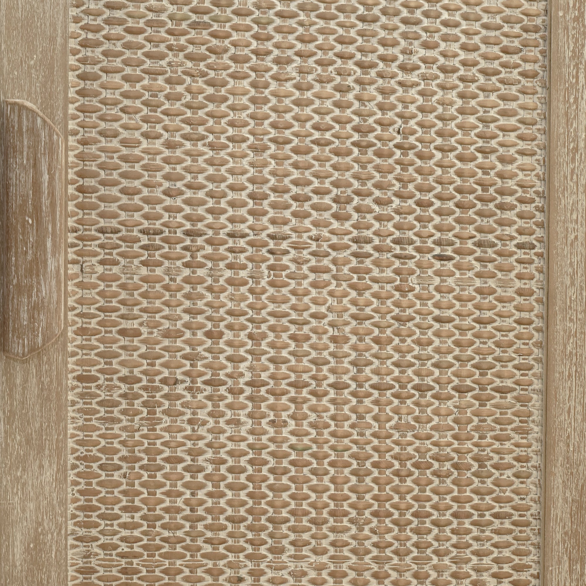 31" Tall MDF 2-Door Accent Cabinet in Antique White