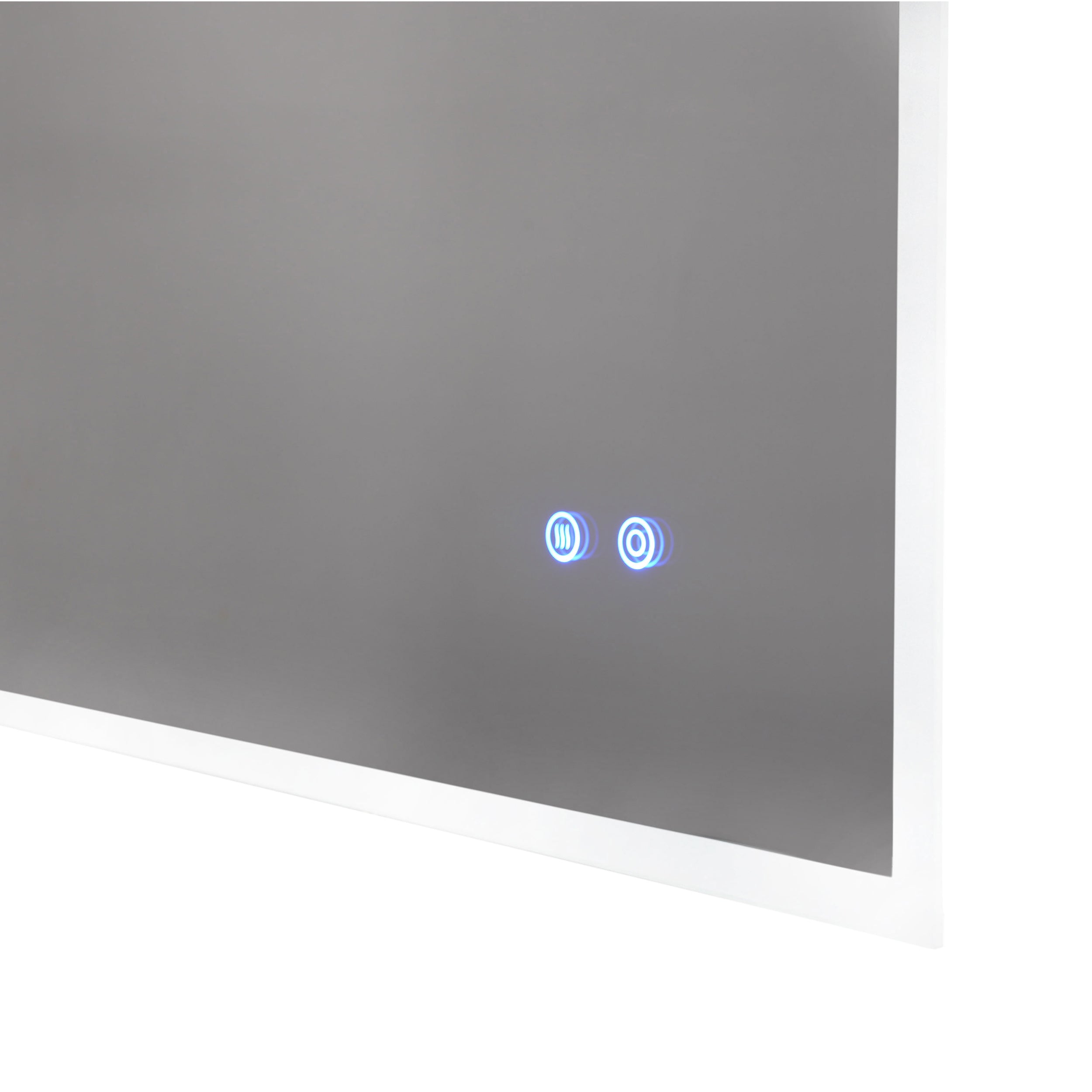 Rectangular Frameless Dimmable Wall Mounted LED Bathroom Vanity Mirror
