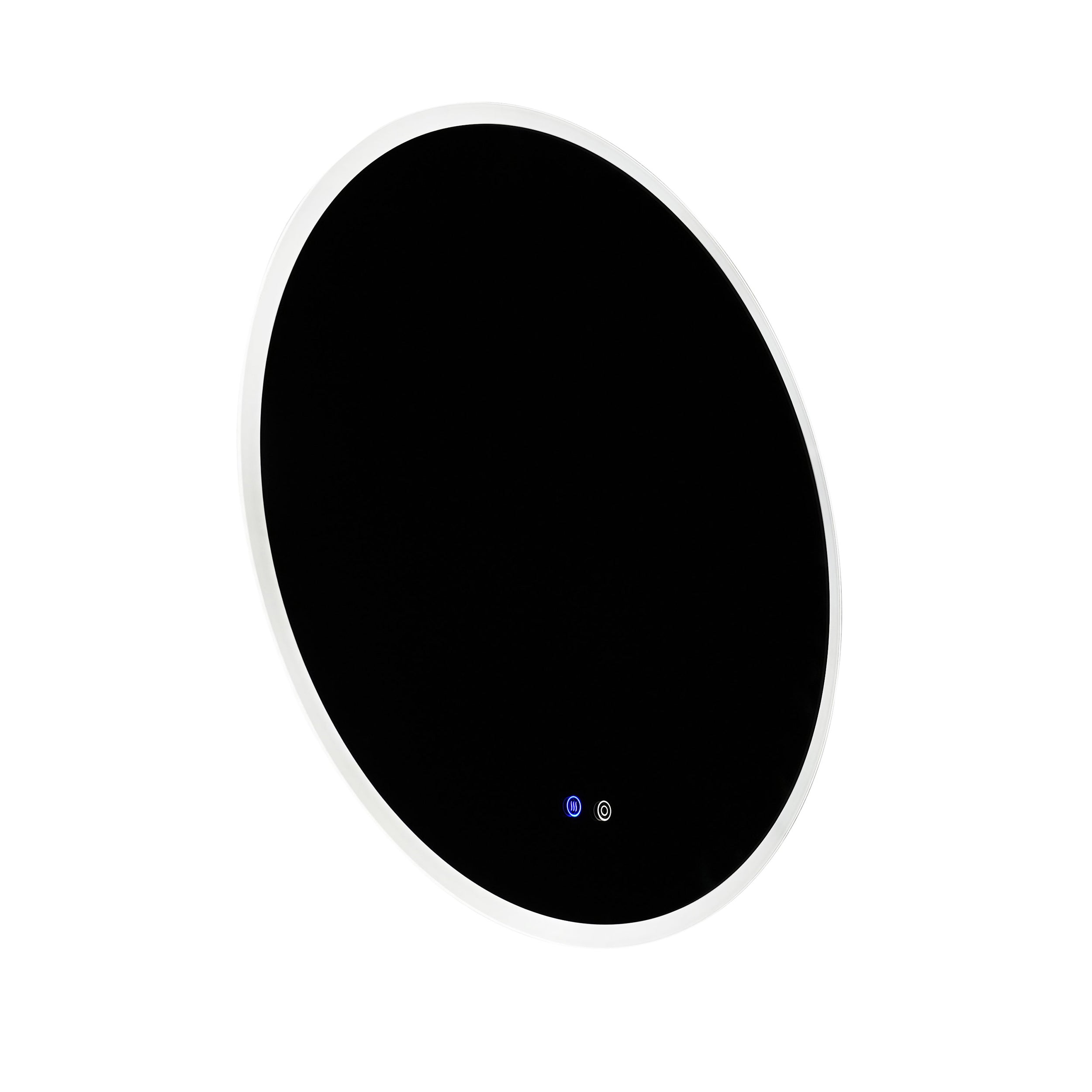 Round Frameless Dimmable Wall Mounted LED Bathroom Vanity Mirror
