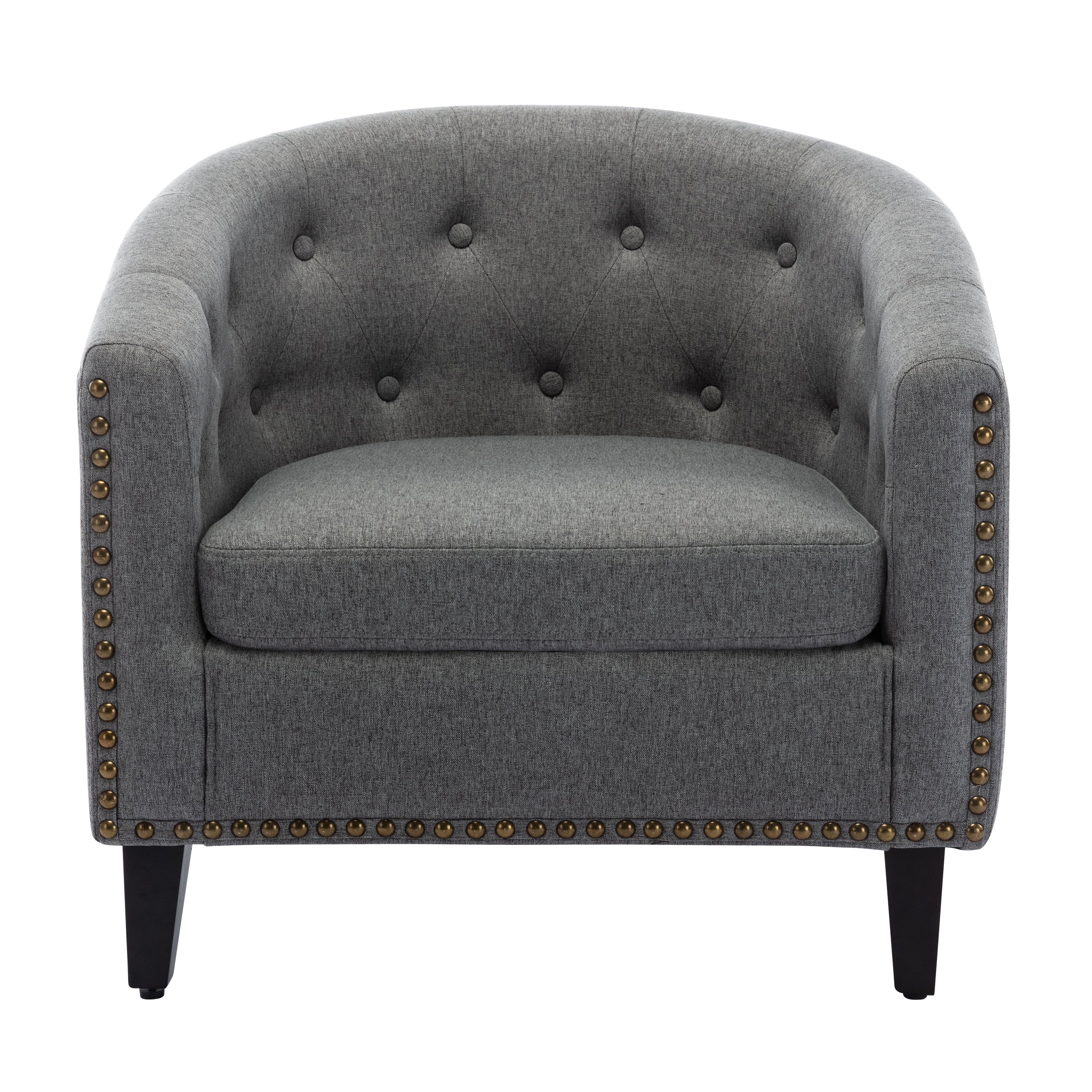 Tufted Barrel ChairTub Chair