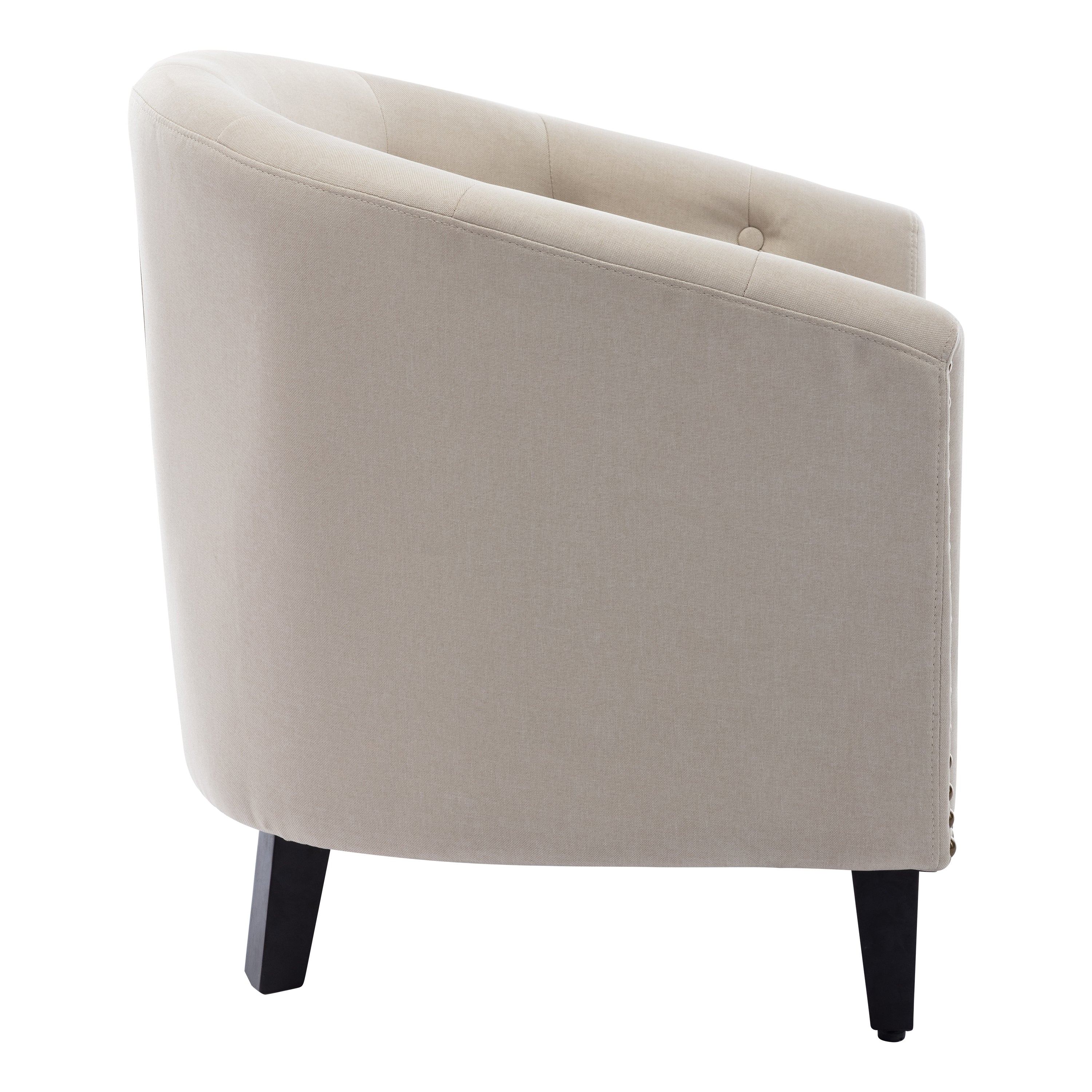 Tufted Barrel ChairTub Chair