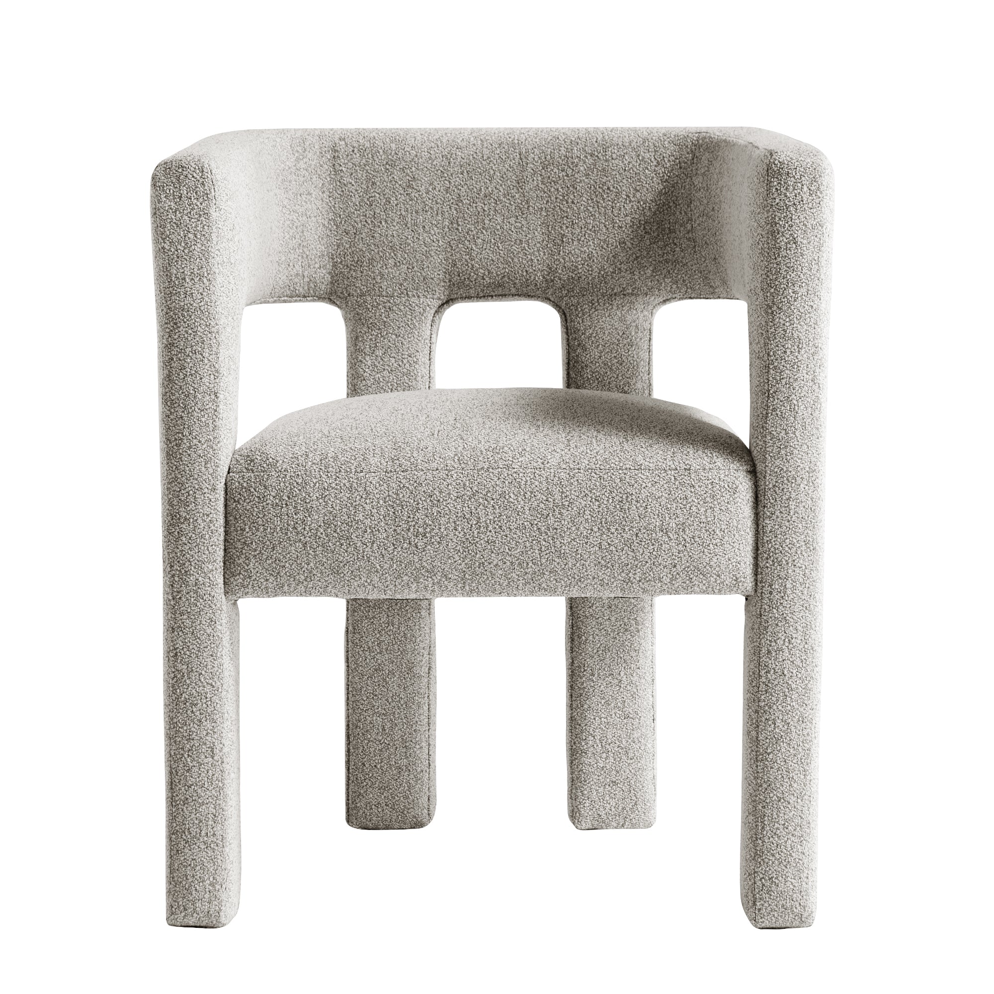 25" W Contemporary Designed Fabric Upholstered Accent Chair Dining Chair