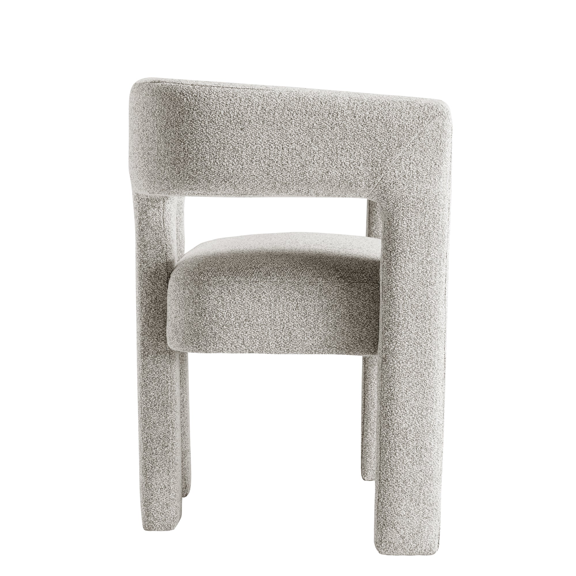 25" W Contemporary Designed Fabric Upholstered Accent Chair Dining Chair