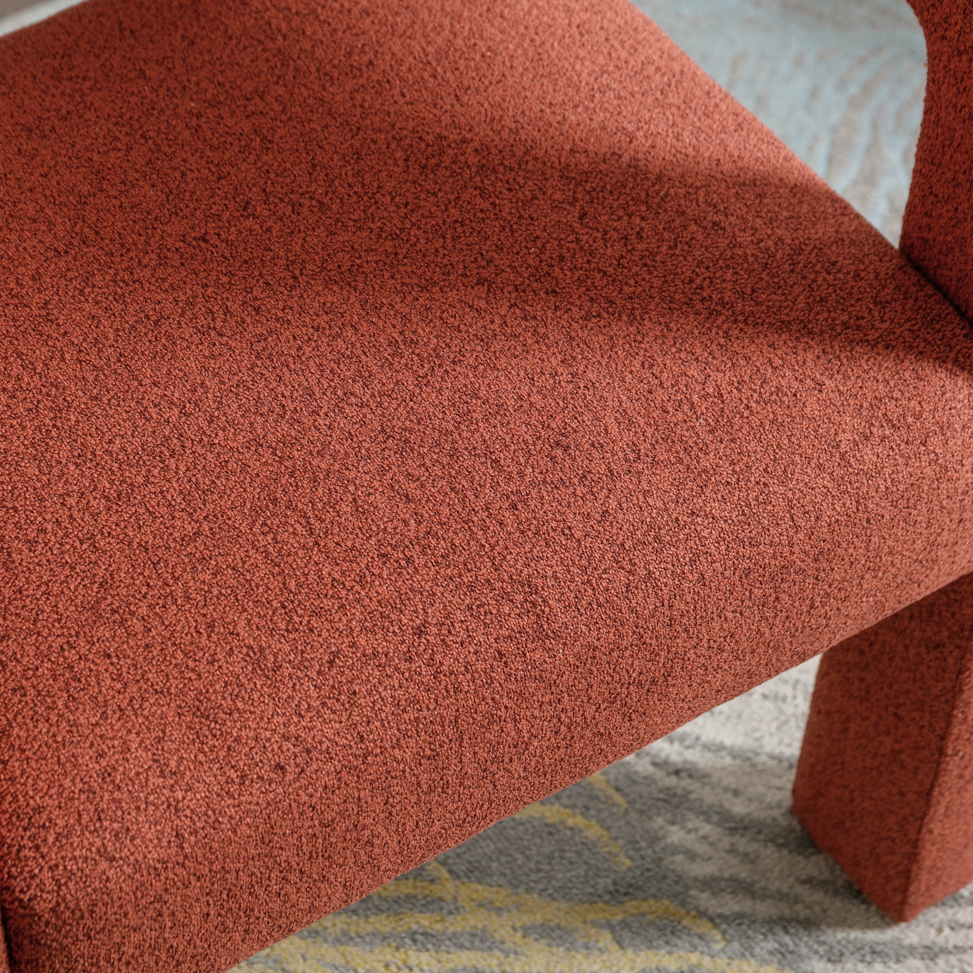 25" W Contemporary Designed Fabric Upholstered Accent Chair Dining Chair