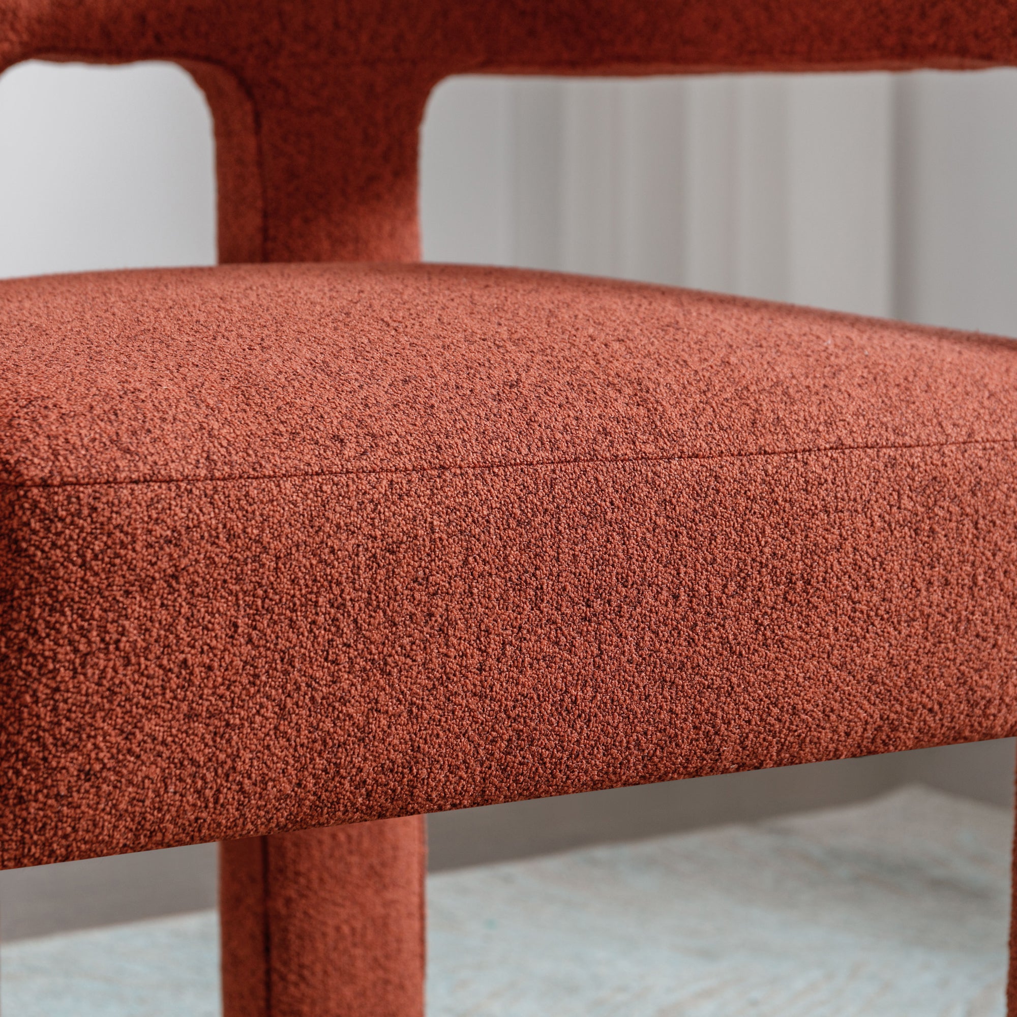 25" W Contemporary Designed Fabric Upholstered Accent Chair Dining Chair