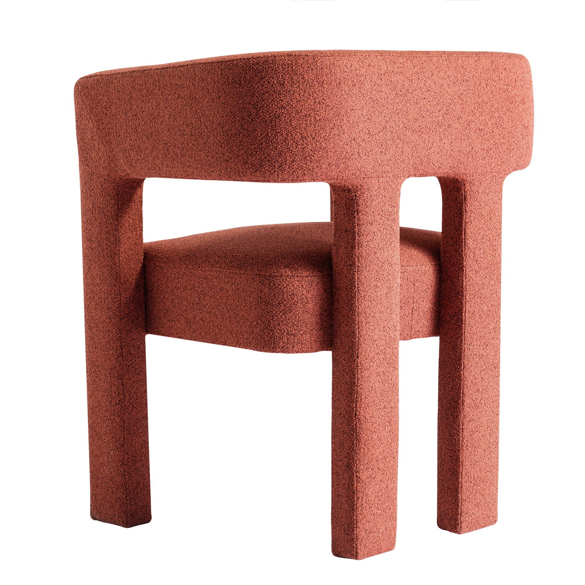 25" W Contemporary Designed Fabric Upholstered Accent Chair Dining Chair