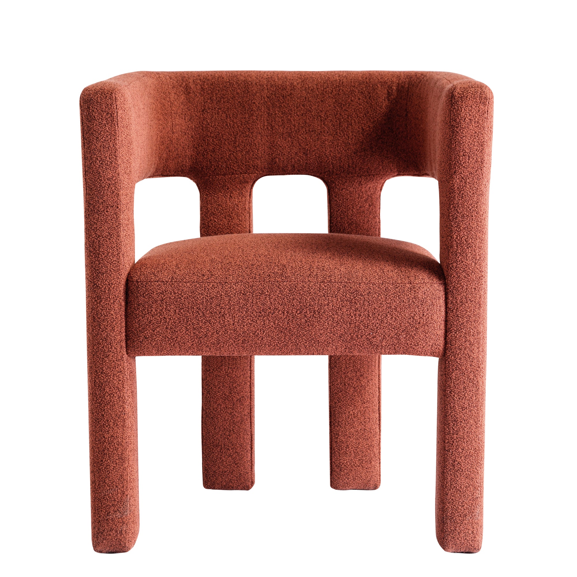 25" W Contemporary Designed Fabric Upholstered Accent Chair Dining Chair