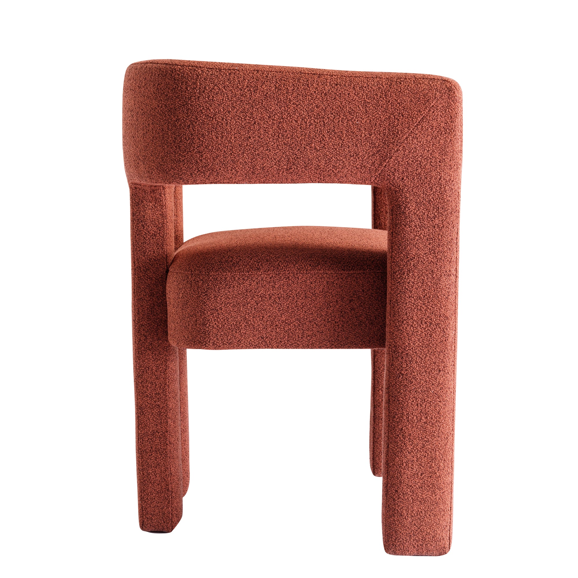 25" W Contemporary Designed Fabric Upholstered Accent Chair Dining Chair