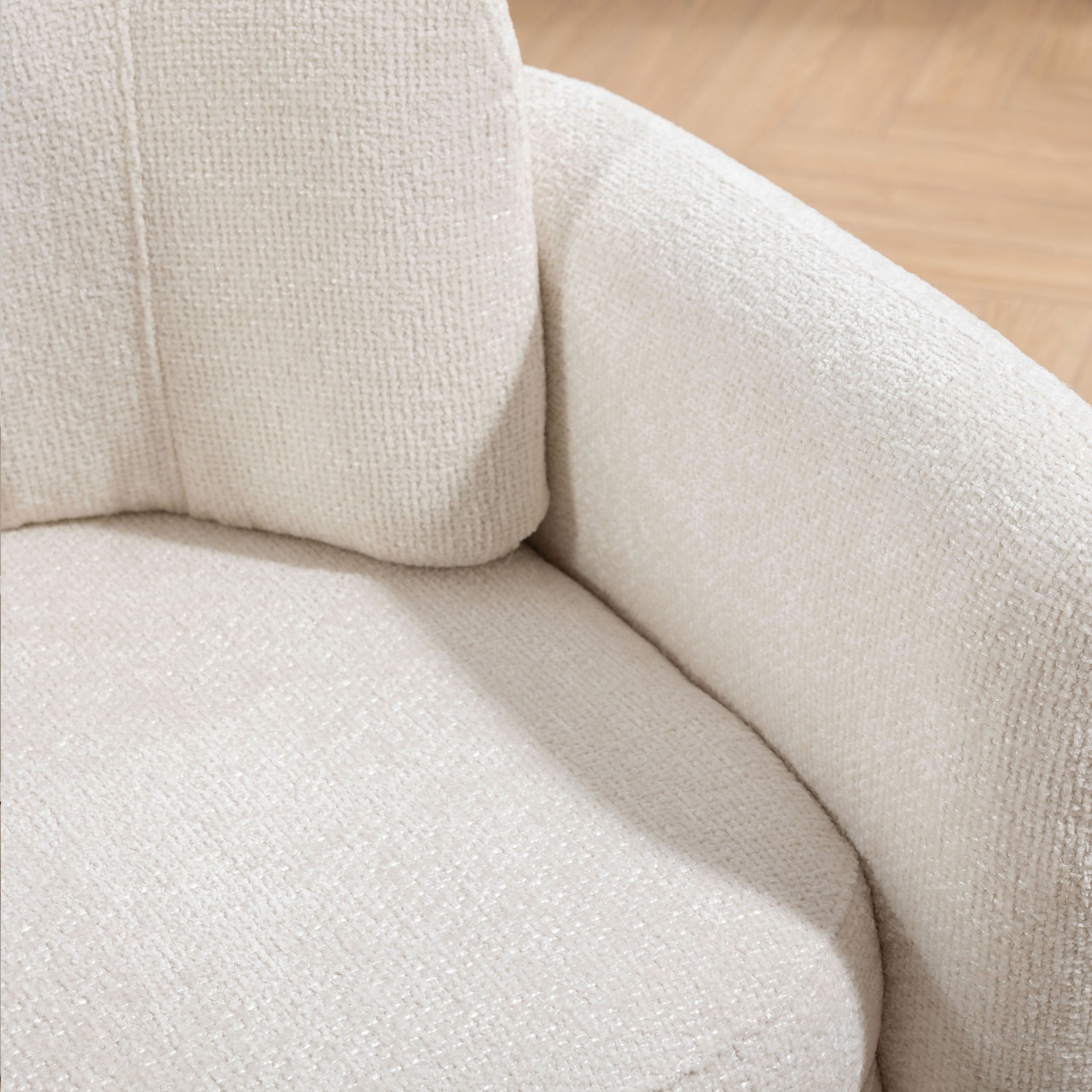 33" W Barrel Accent Chair Armchair