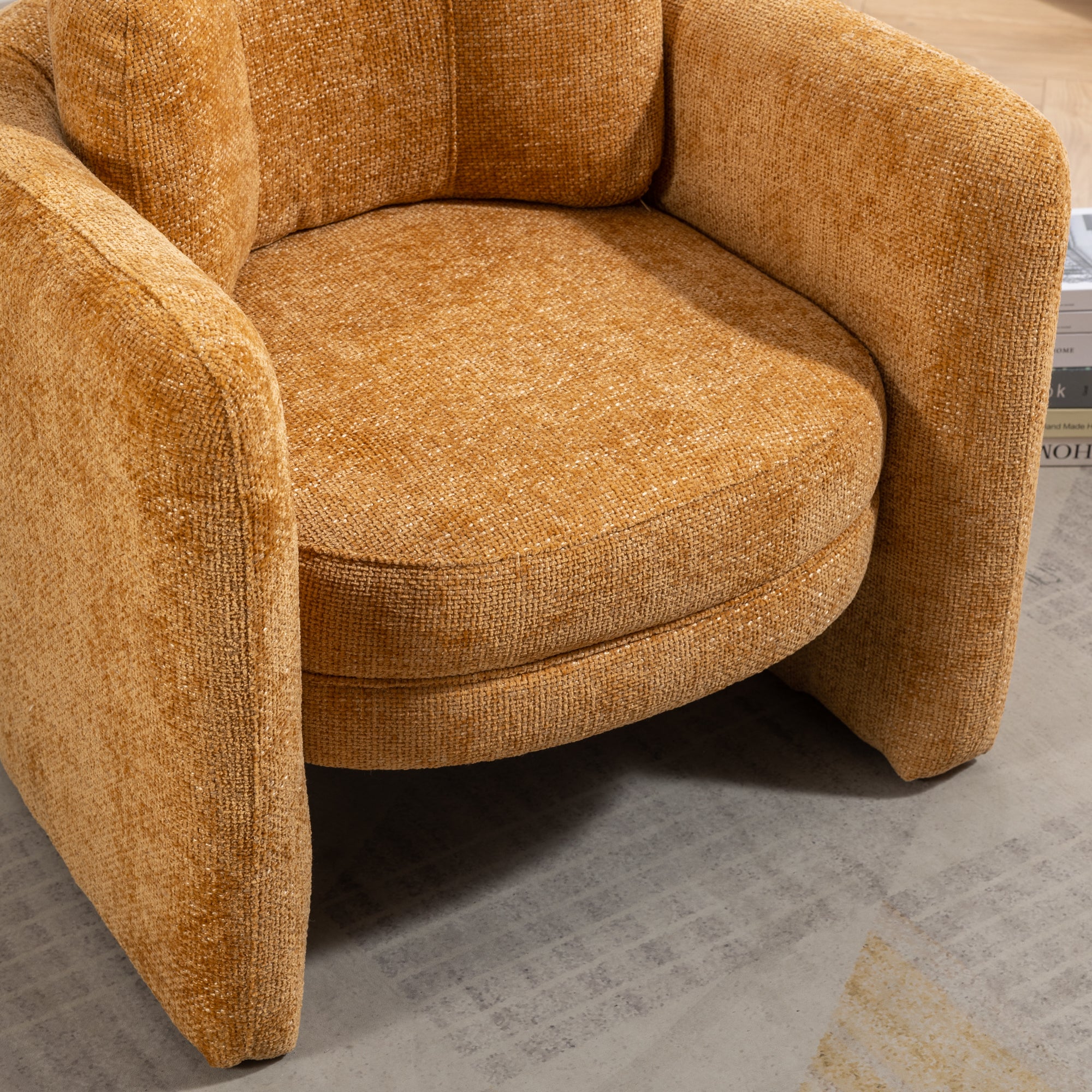 33" W Barrel Accent Chair Armchair