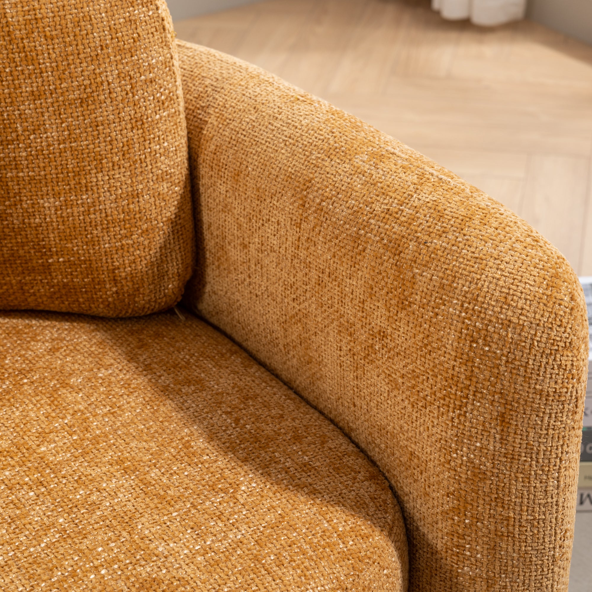33" W Barrel Accent Chair Armchair