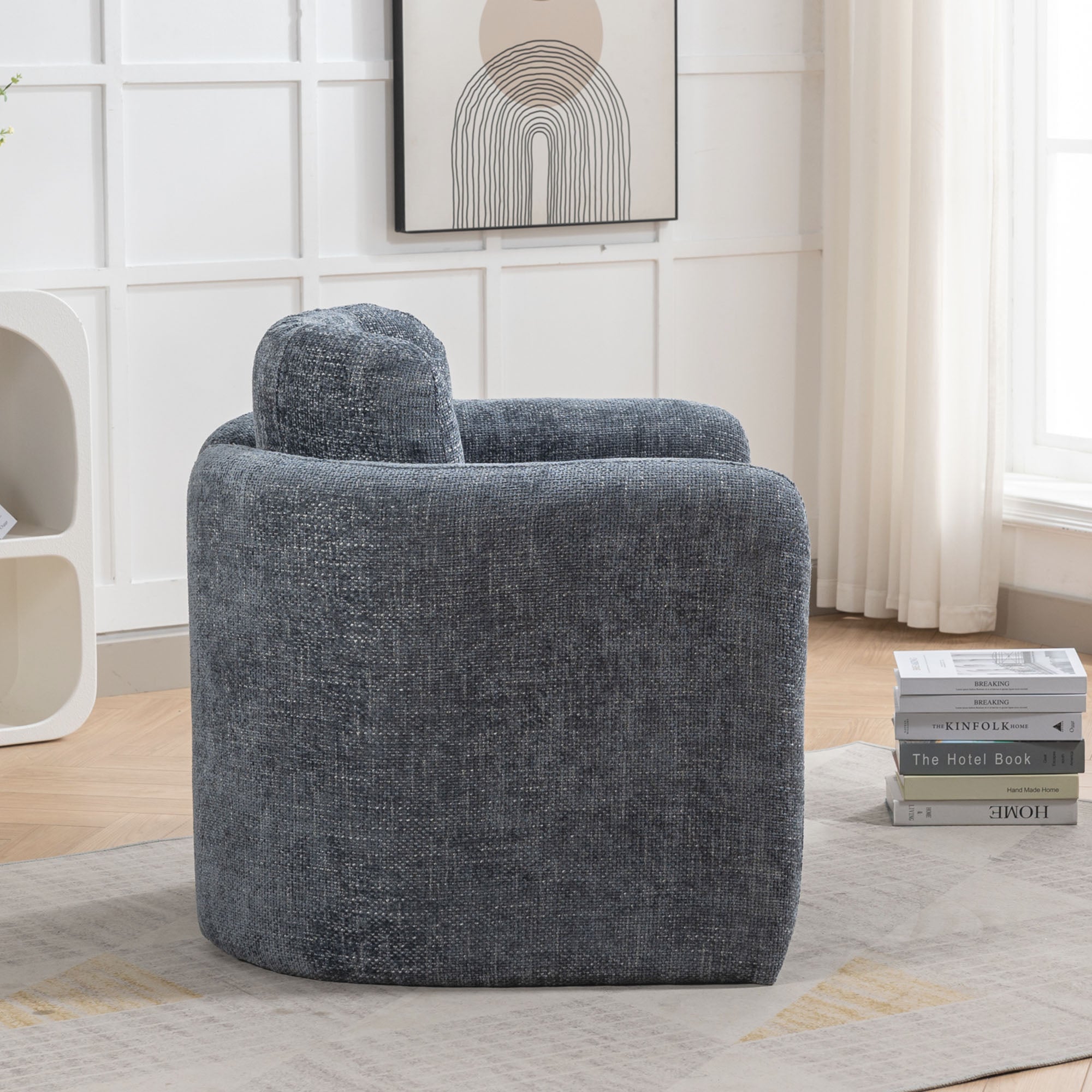 33" W Barrel Accent Chair Armchair