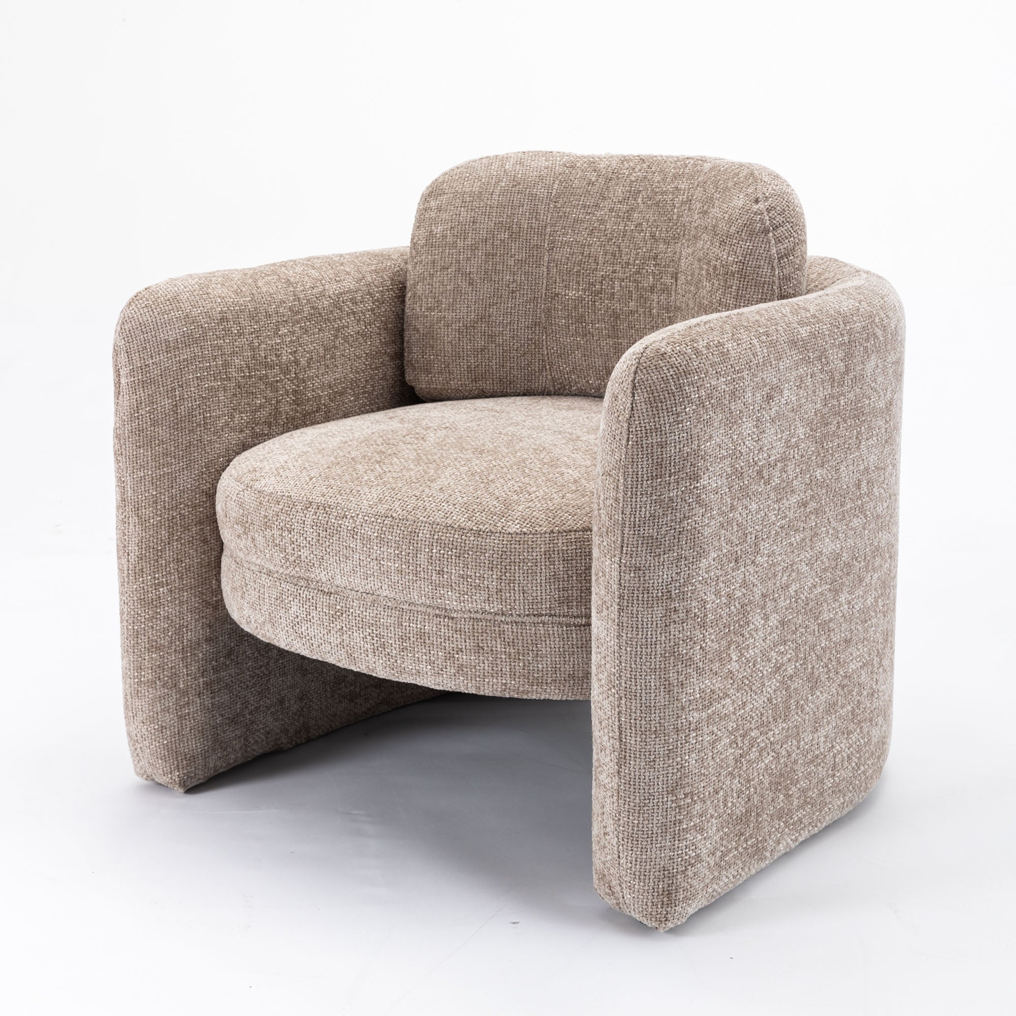 33" W Barrel Accent Chair Armchair