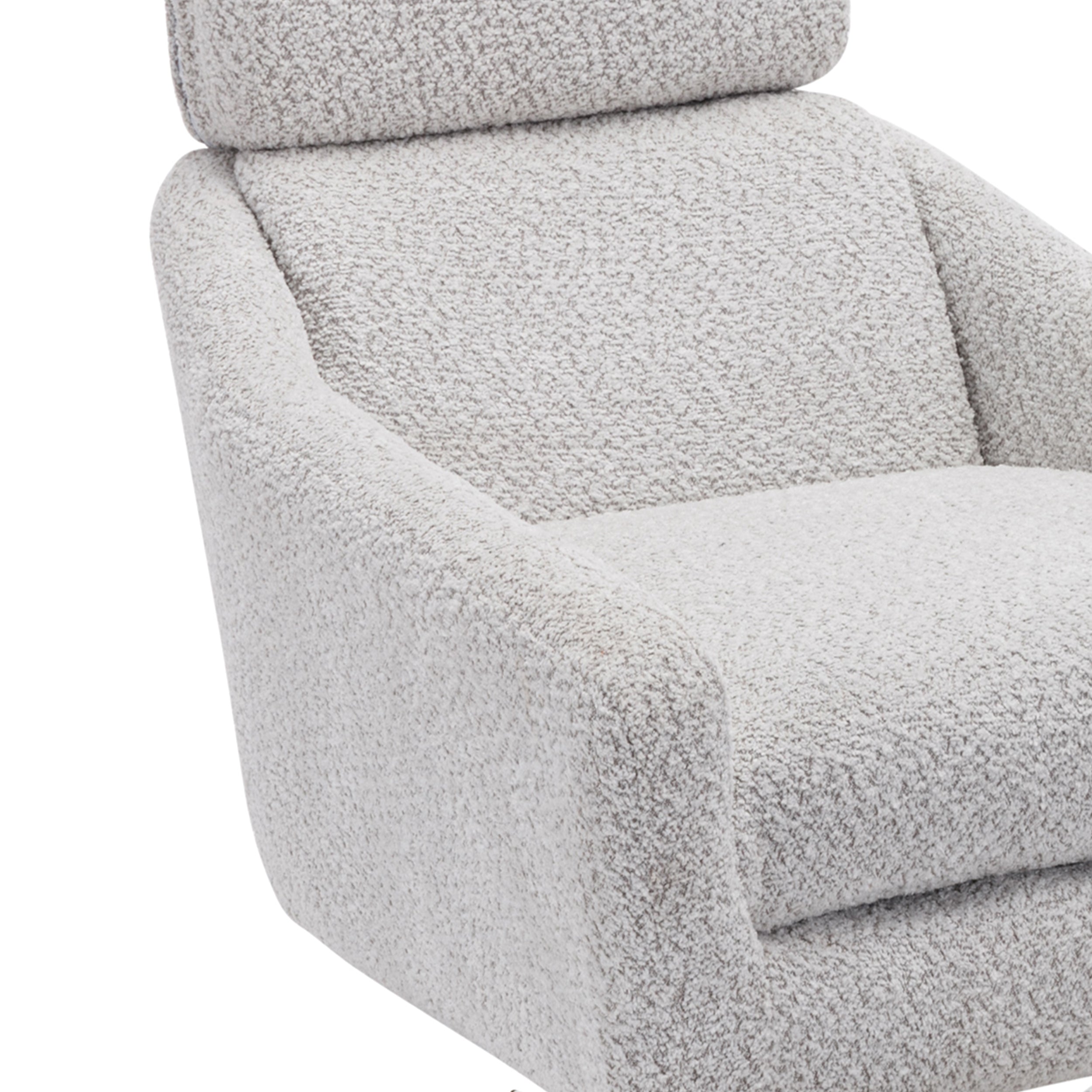 Swivel Armchair with Ottoman