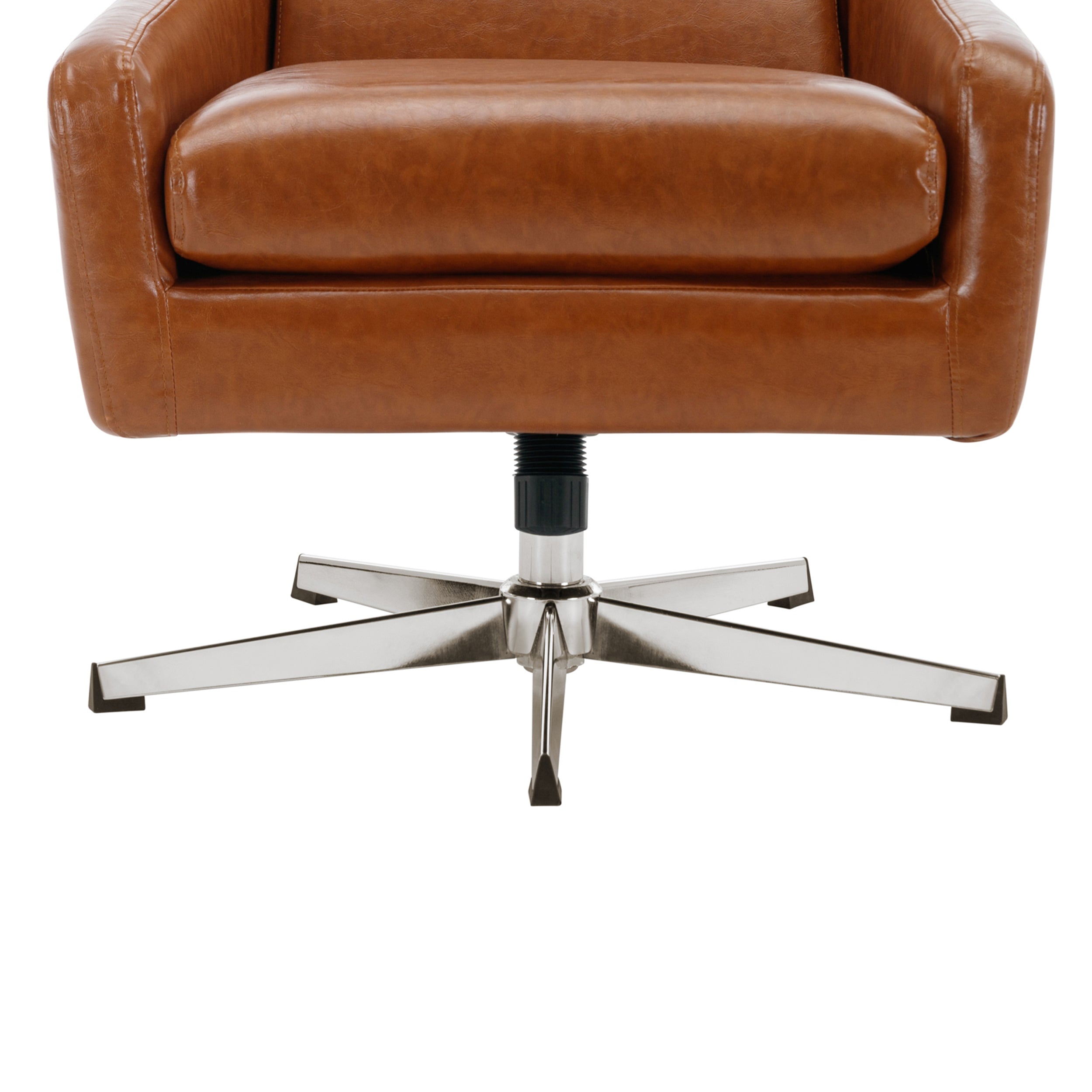 Swivel Armchair with Ottoman