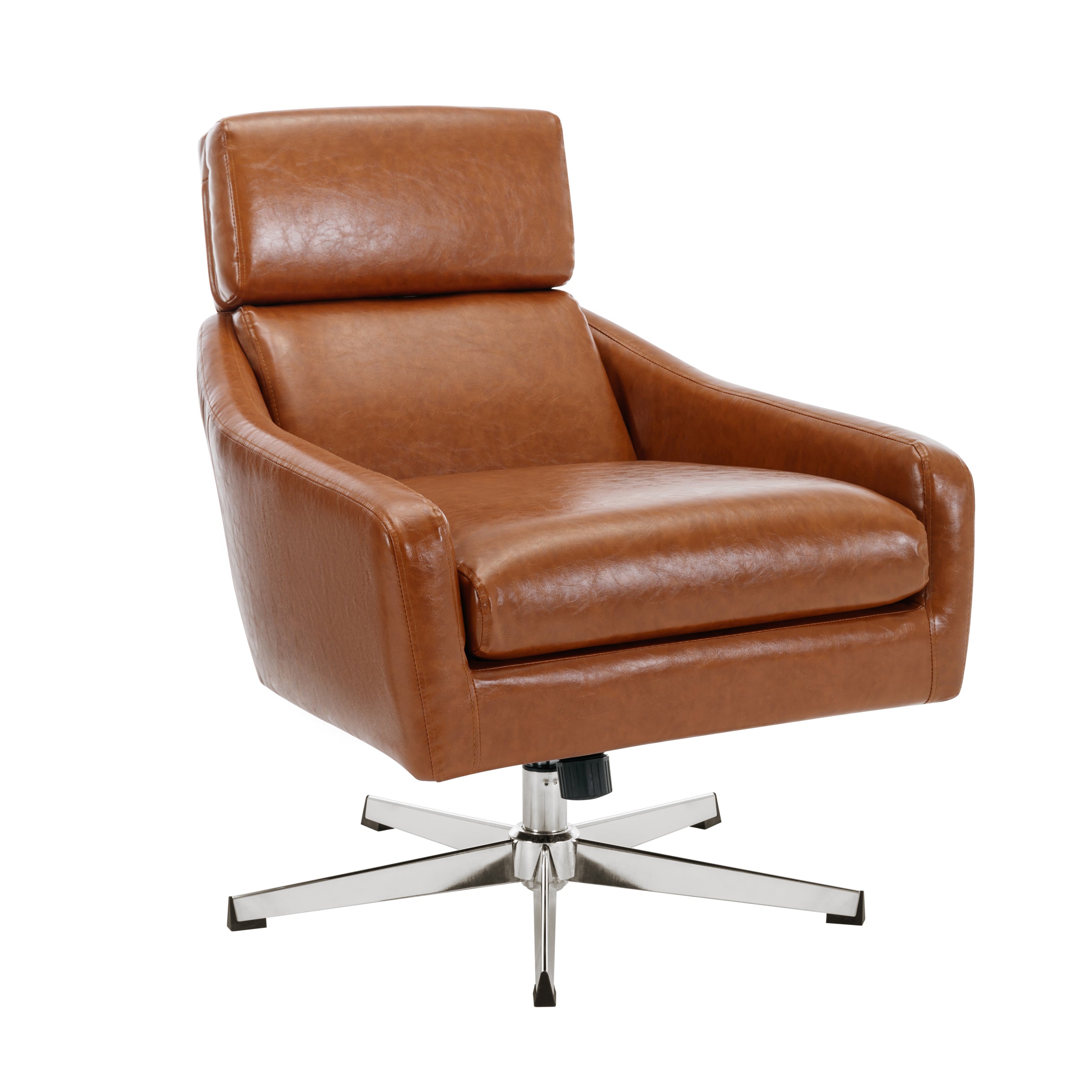 Swivel Armchair with Ottoman
