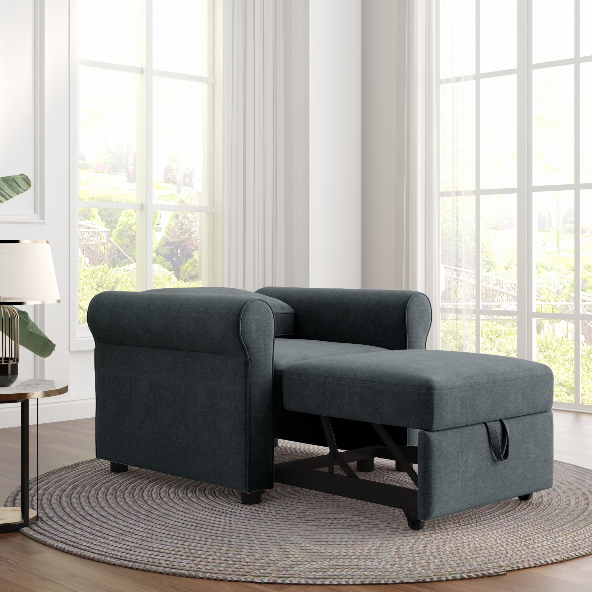 3-in-1 Sofa Bed Chair Convertible Sleeper Chair