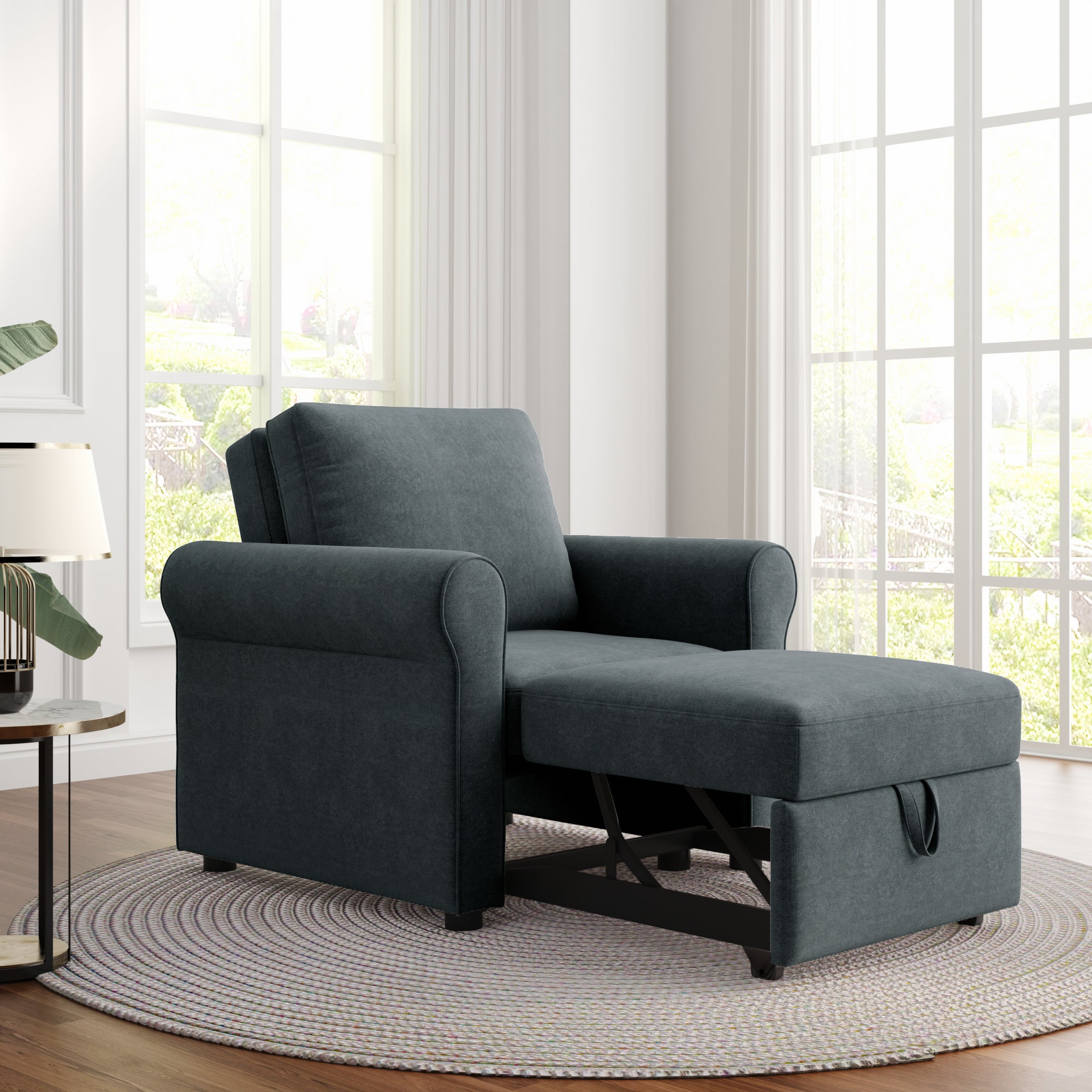 3-in-1 Sofa Bed Chair Convertible Sleeper Chair