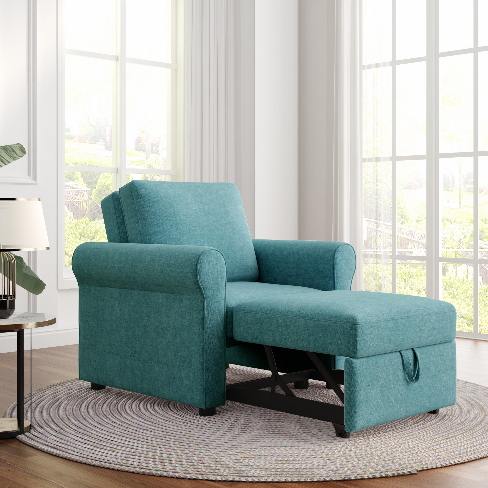 3-in-1 Sofa Bed Chair Convertible Sleeper Chair