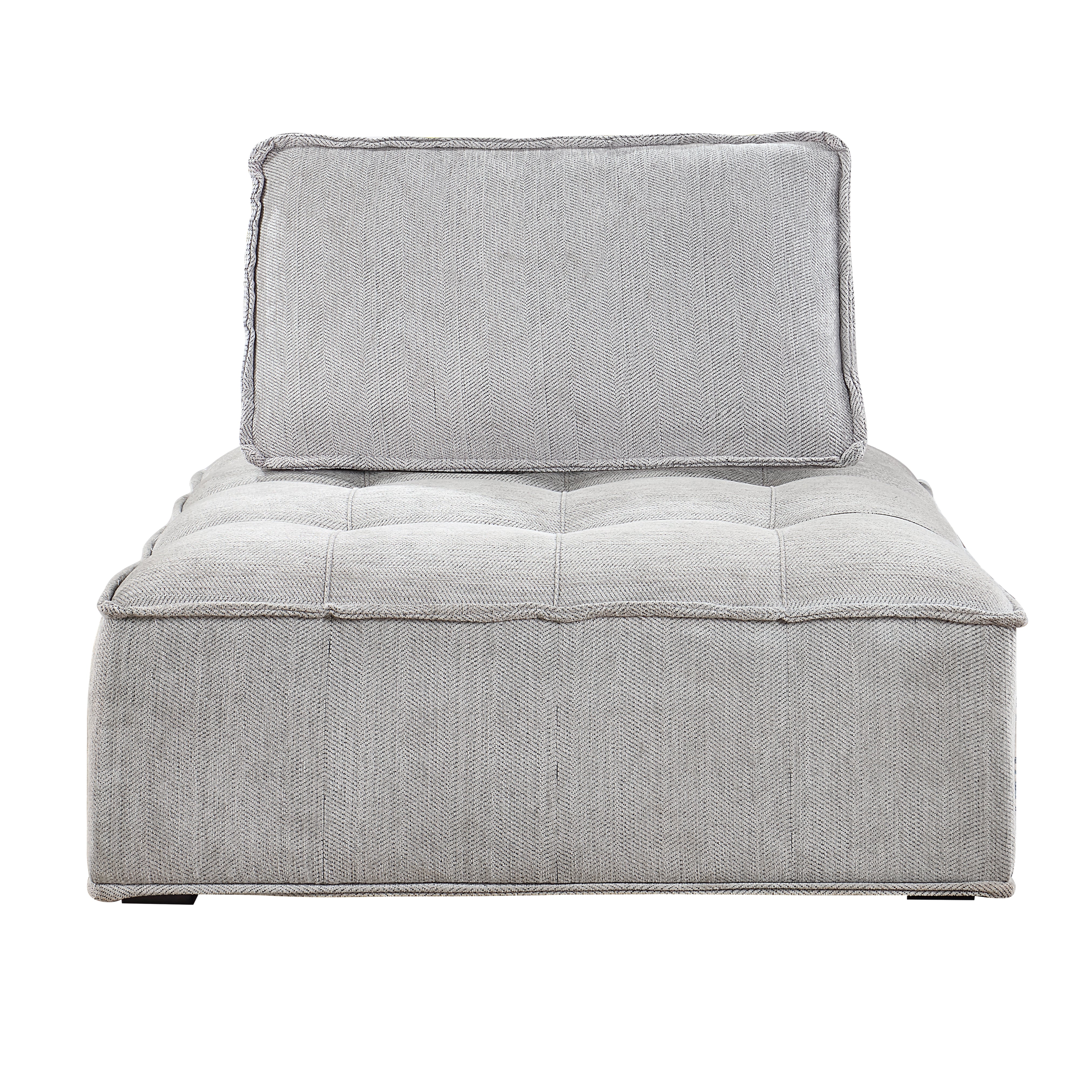 41 inch Upholstered Seating Armless Accent Chair