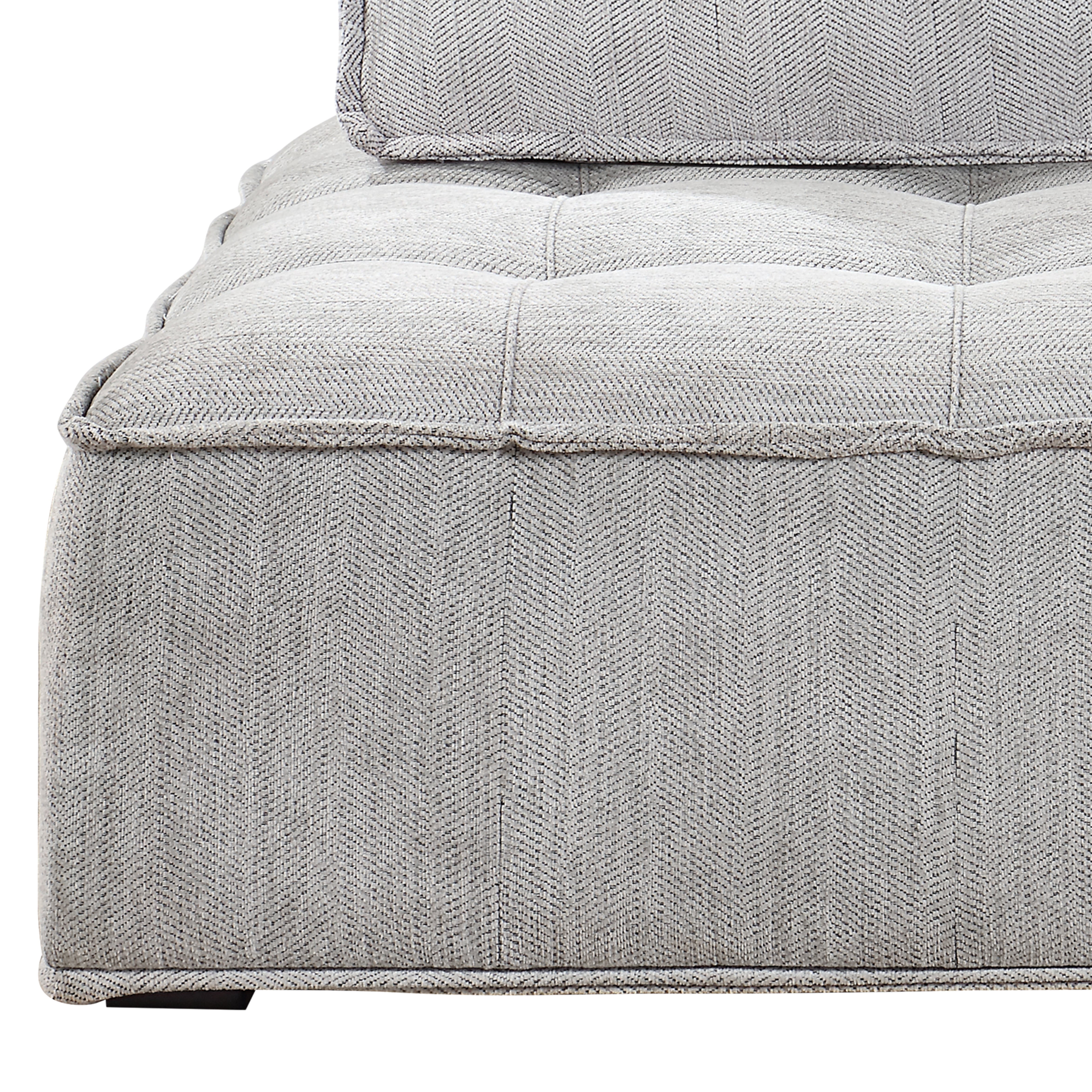41 inch Upholstered Seating Armless Accent Chair