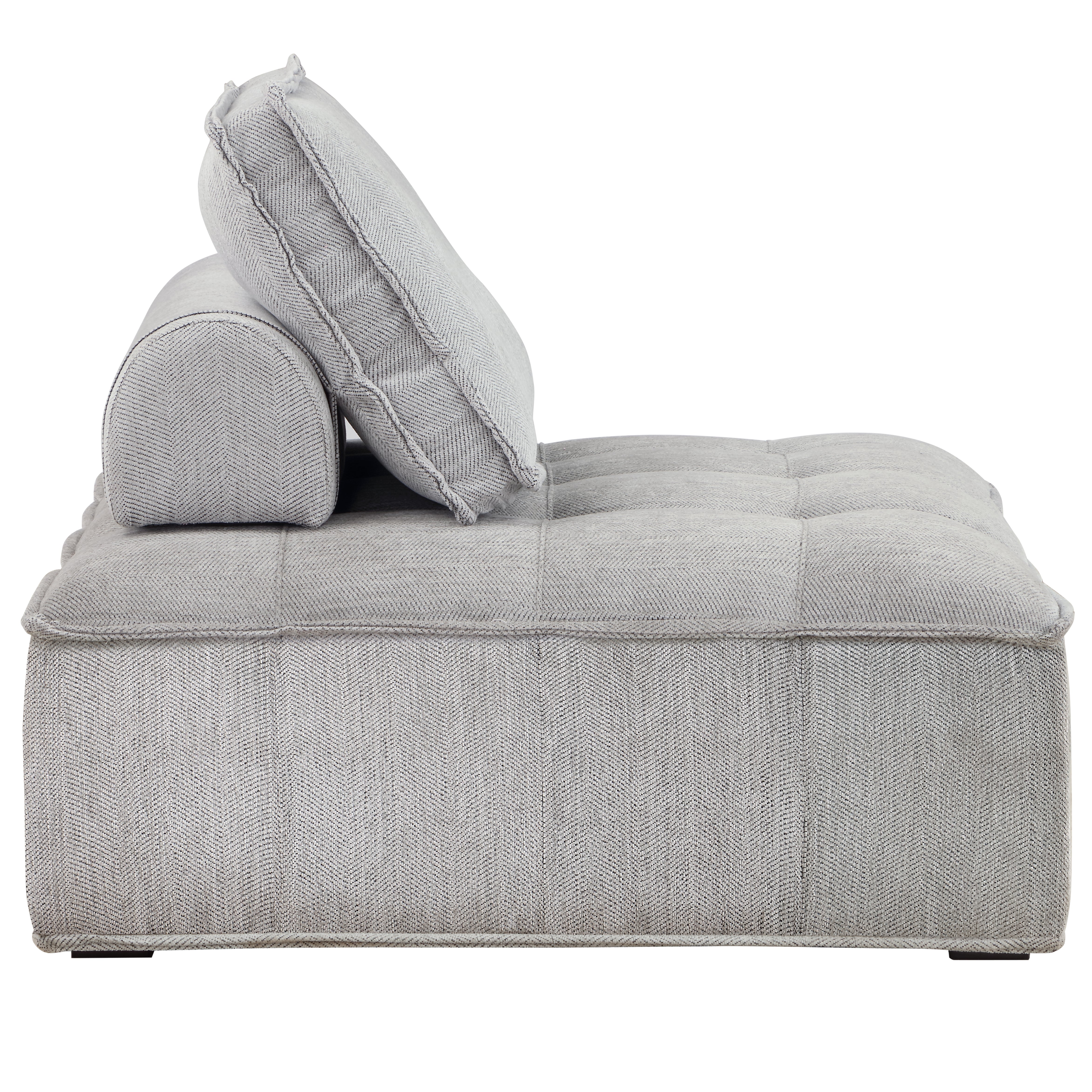 41 inch Upholstered Seating Armless Accent Chair