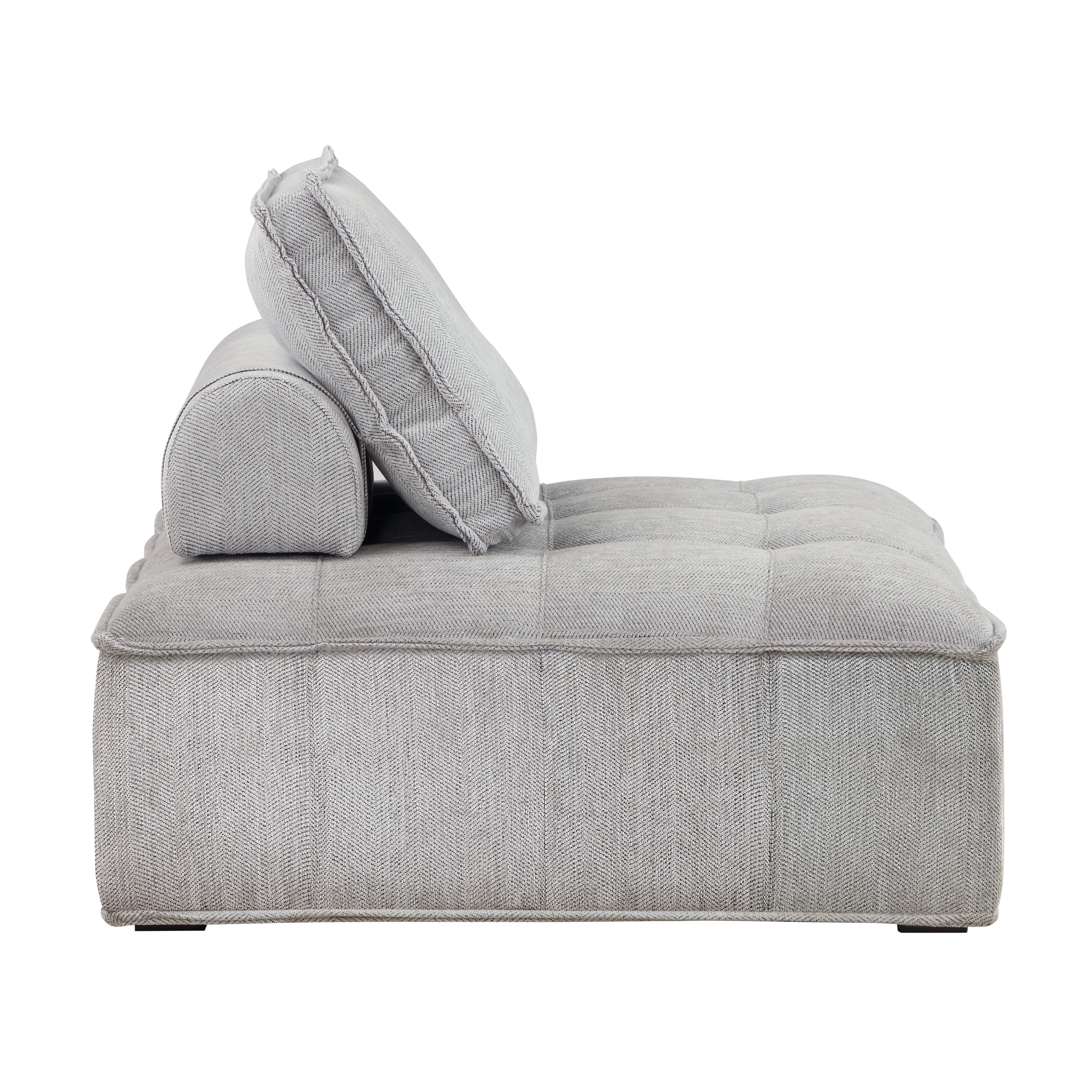 41 inch Upholstered Seating Armless Accent Chair