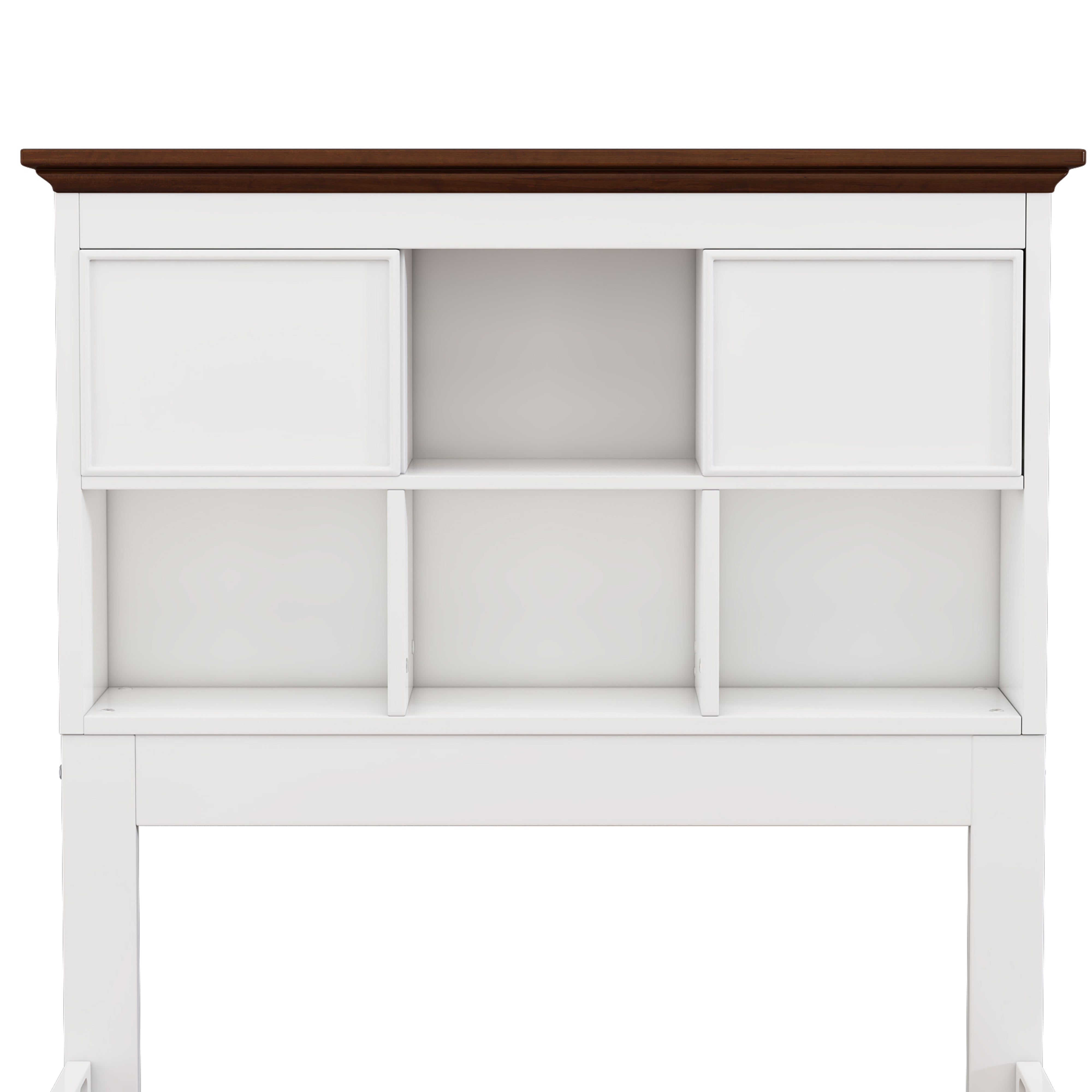 2 Pieces Wooden Captain Bedroom Set with Trundle and Nightstand