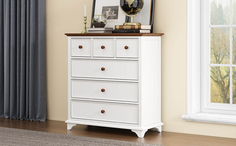 3 Pieces Wood Frame Bedroom Set Bed with Trundle, Nightstand and Chest