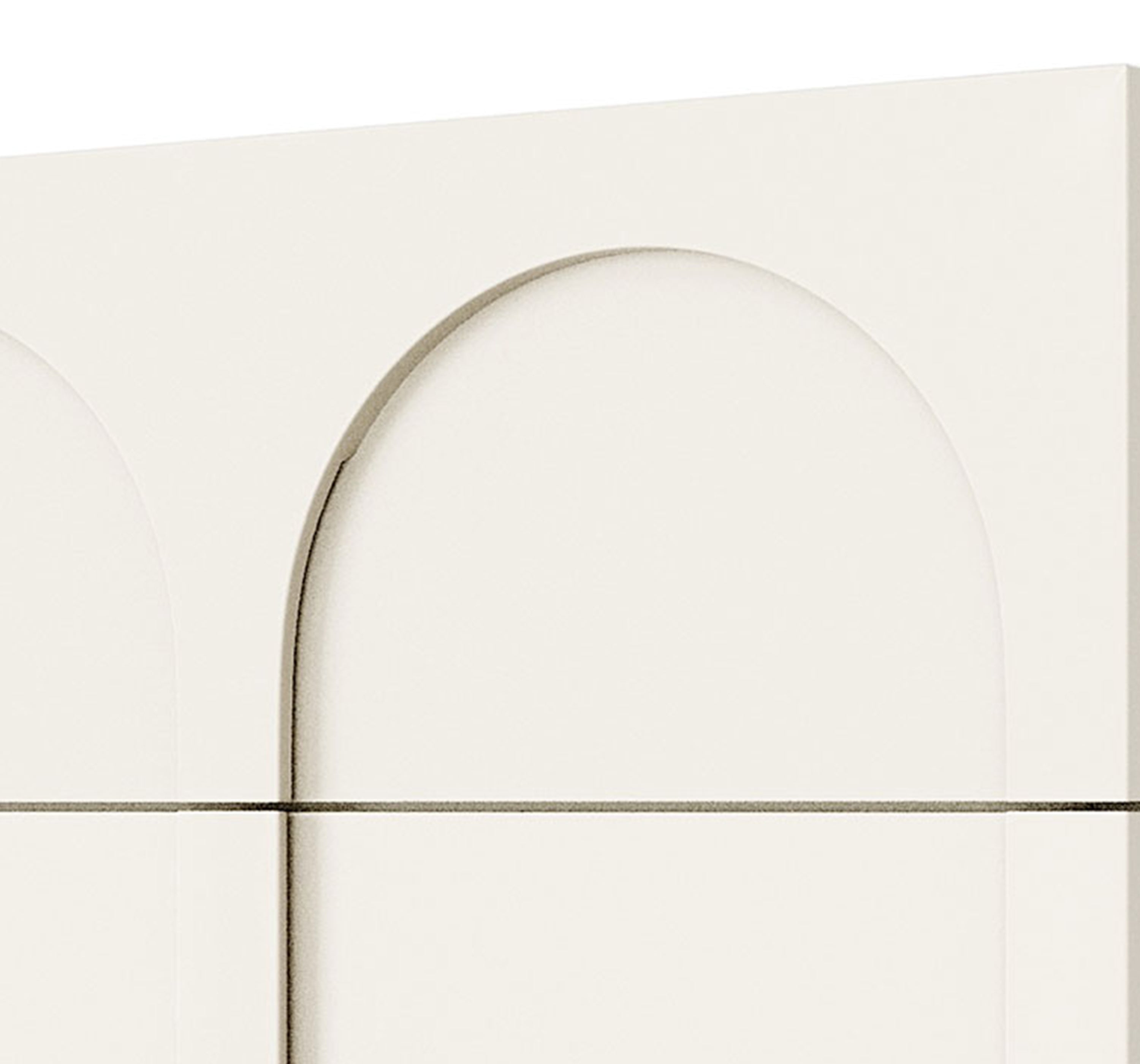 27.6 in. W 3-Drawer Solid Wood and MDF Chest in White