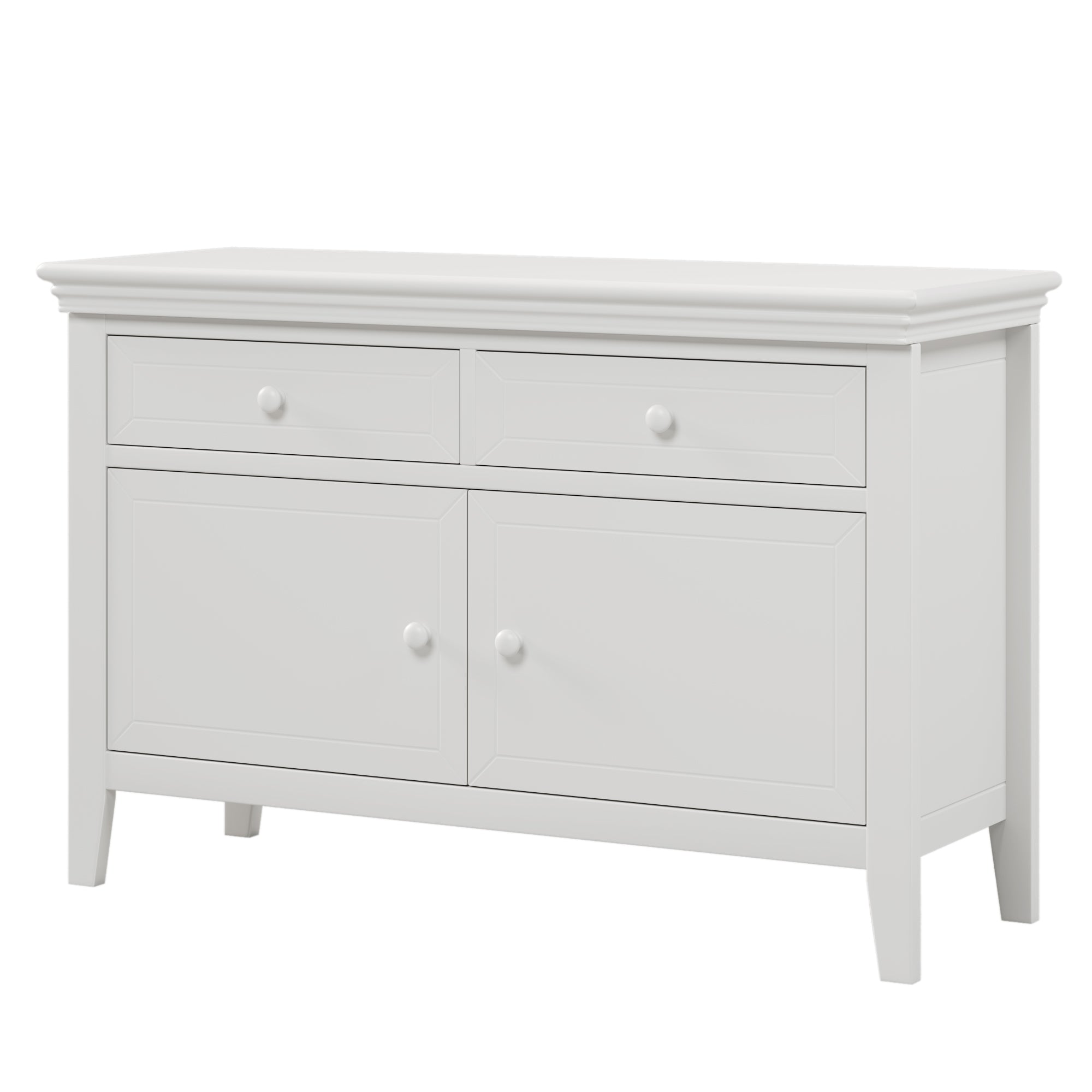 46" 2-Drawer Solid Wood with Ample Storage Space