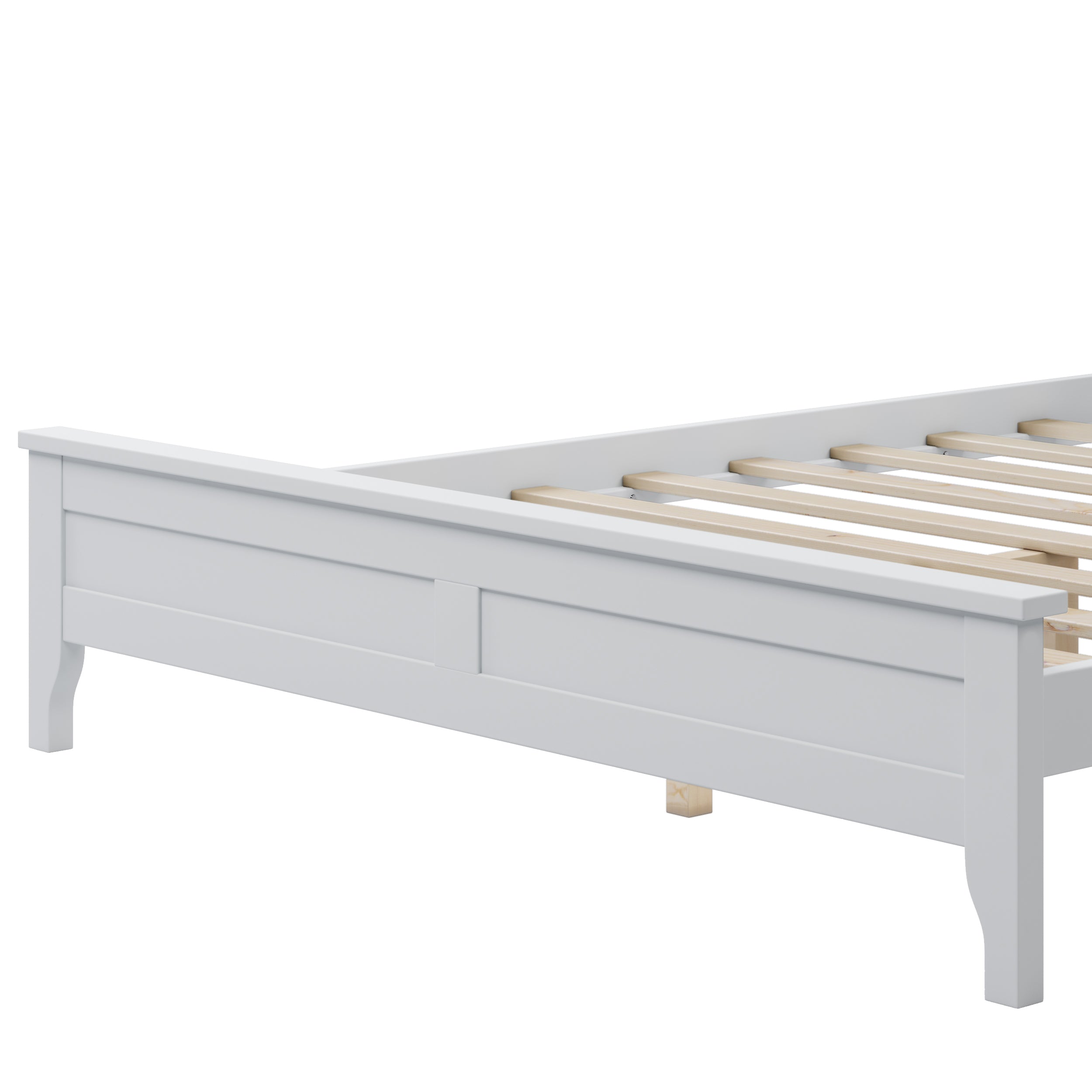 Queen/King/Twin Solid Wood Platform Bed