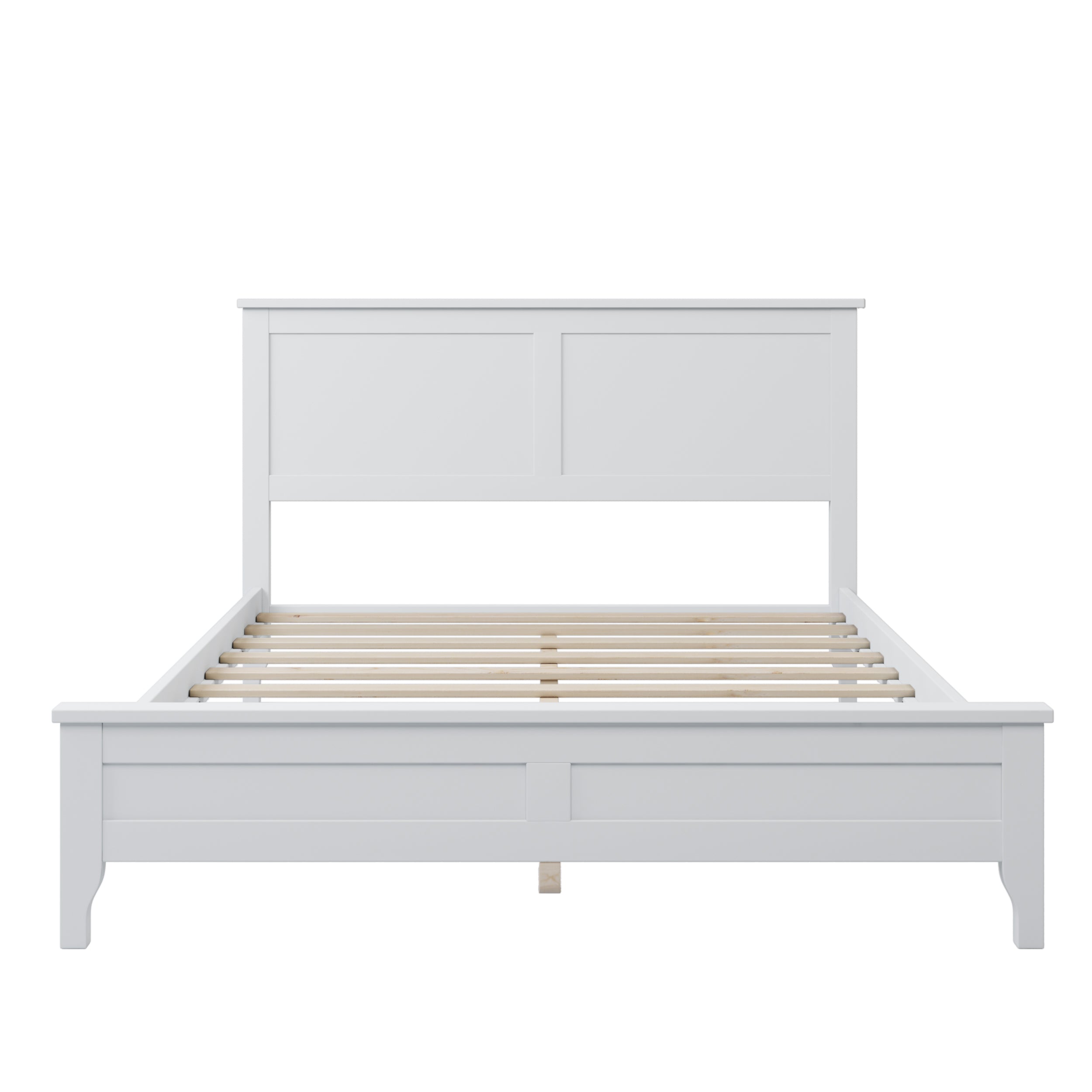 Queen/King/Twin Solid Wood Platform Bed