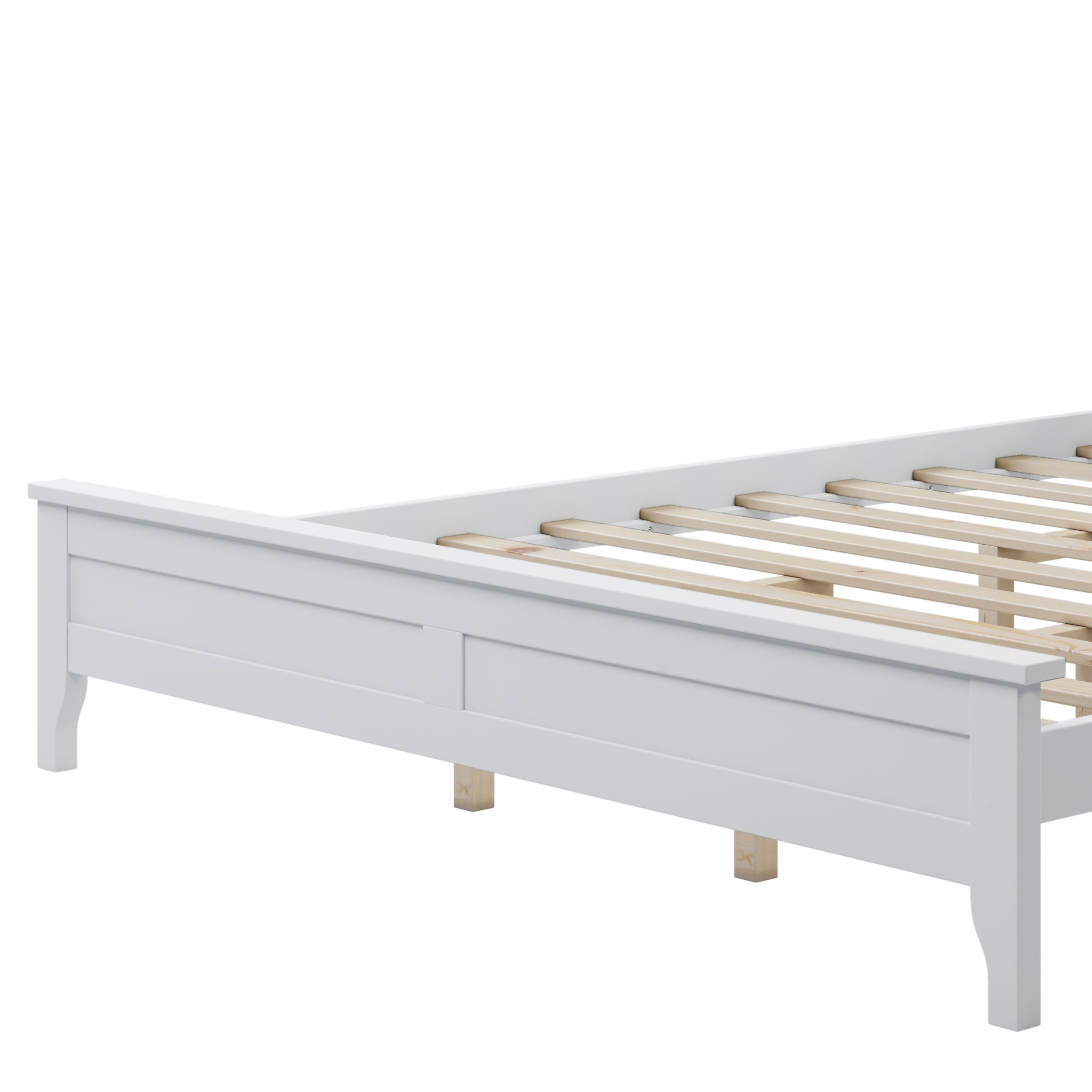 Queen/King/Twin Solid Wood Platform Bed