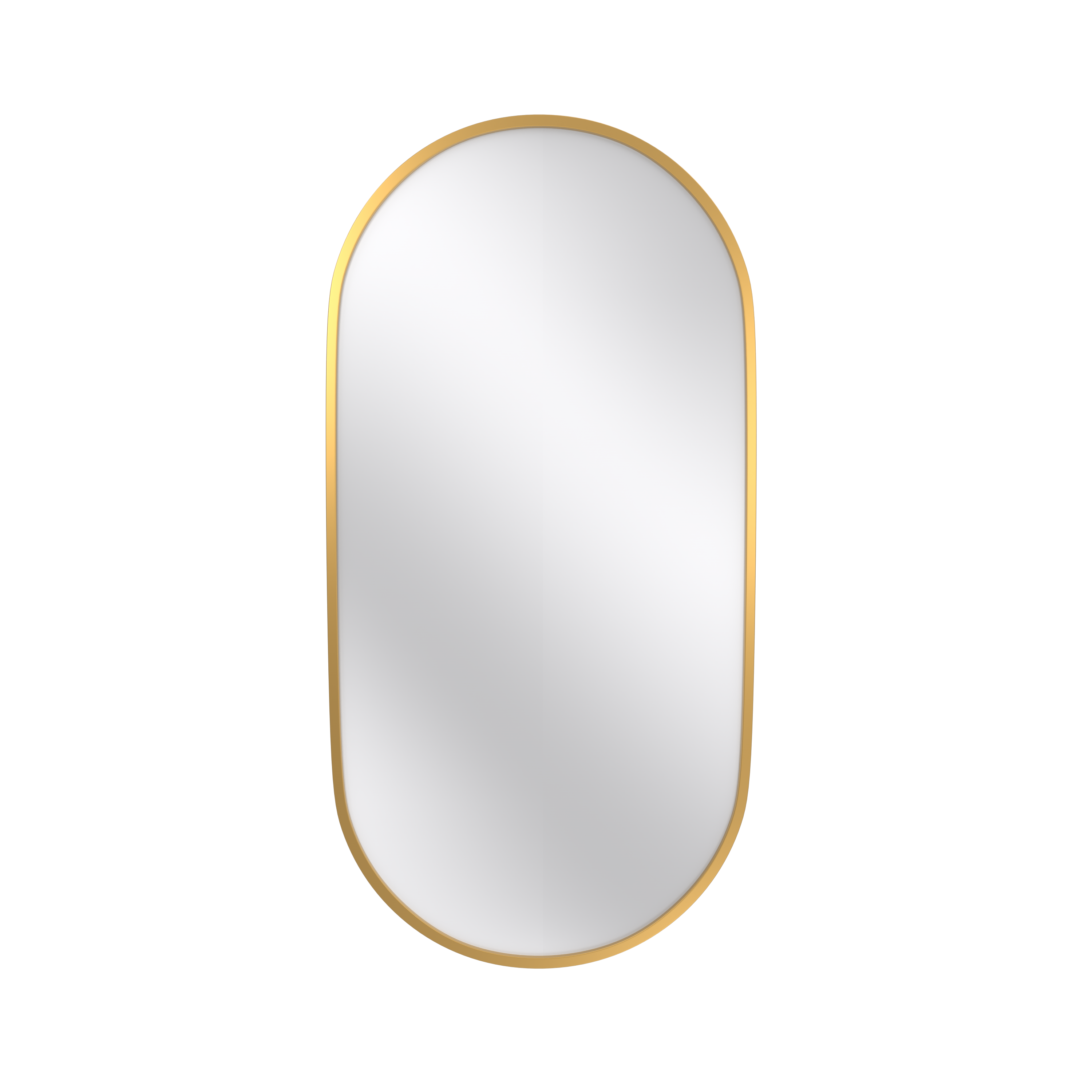 36 in. W x 18 in. H Metal Frame Wall Mounted Bathroom Vanity Mirror