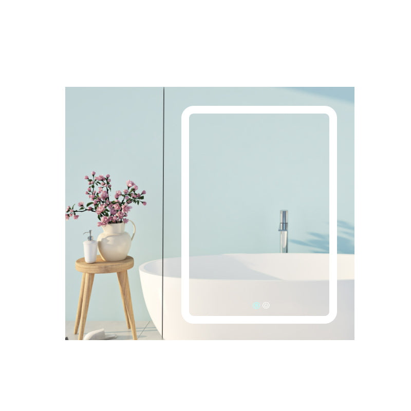 30 in. W x 30 in. H Surface Mount Bathroom Medicine Cabinet with Mirror and Shelves