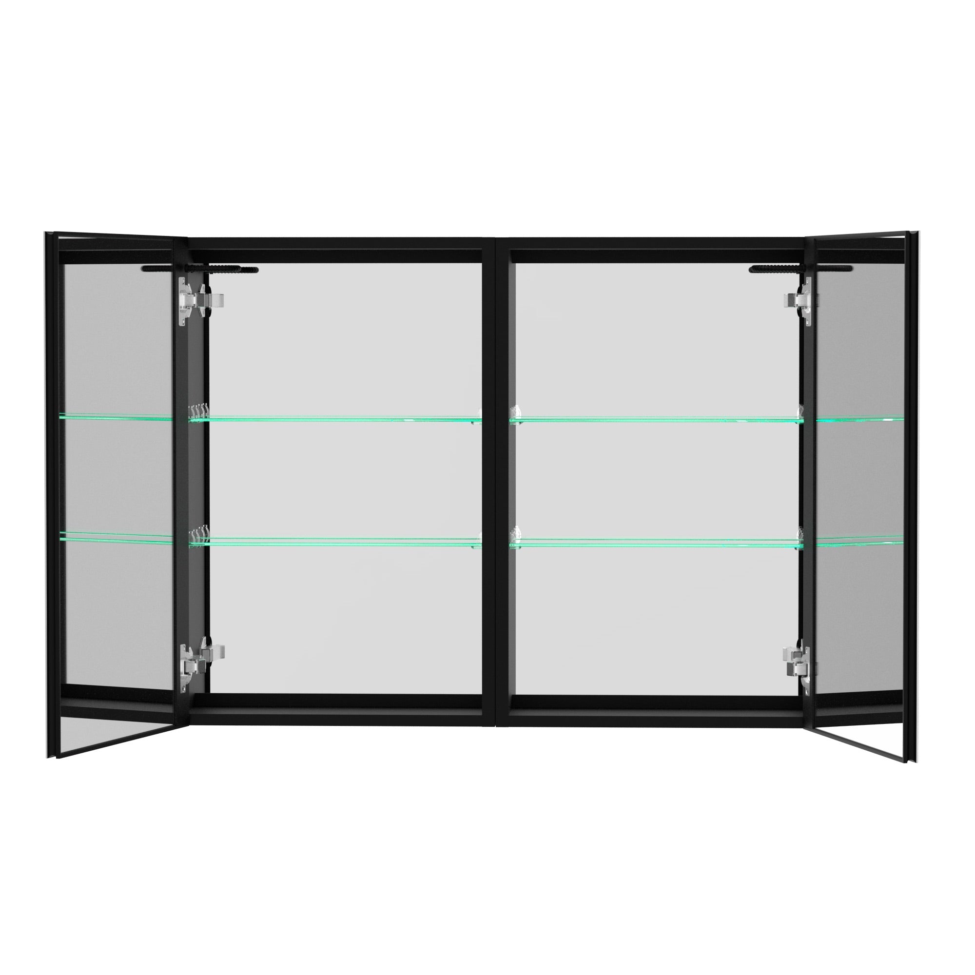 40 in. W x 30 in. H Surface Mount Bathroom Medicine Cabinet with Mirror and Shelves