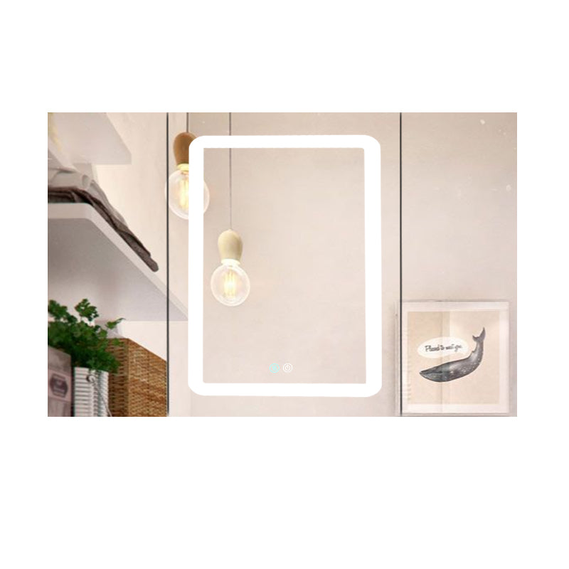 40 in. W x 30 in. H Surface Mount Bathroom Medicine Cabinet with Mirror and Shelves