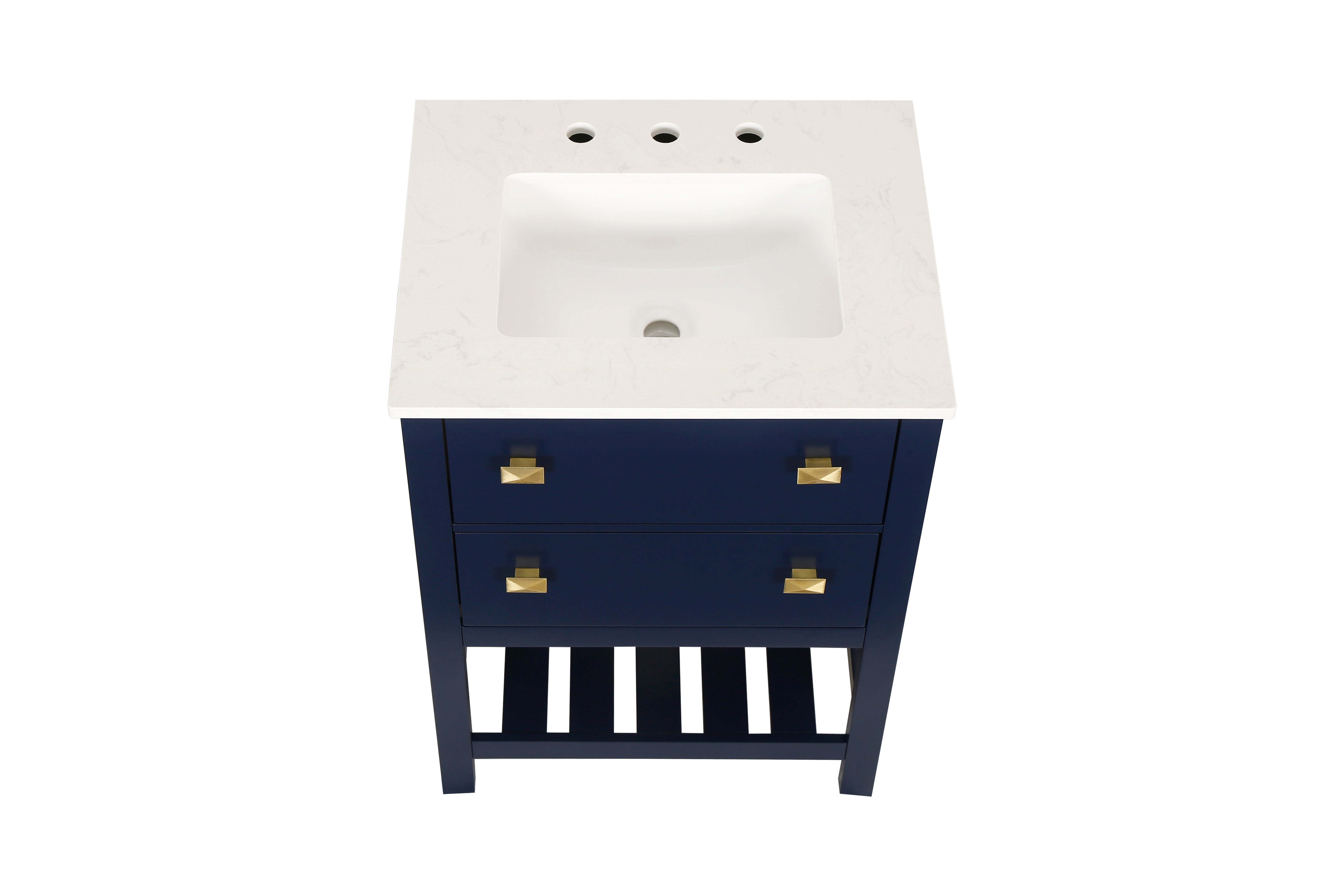 24/30 Inch Plywood Freestanding Bathroom Vanity with Sink