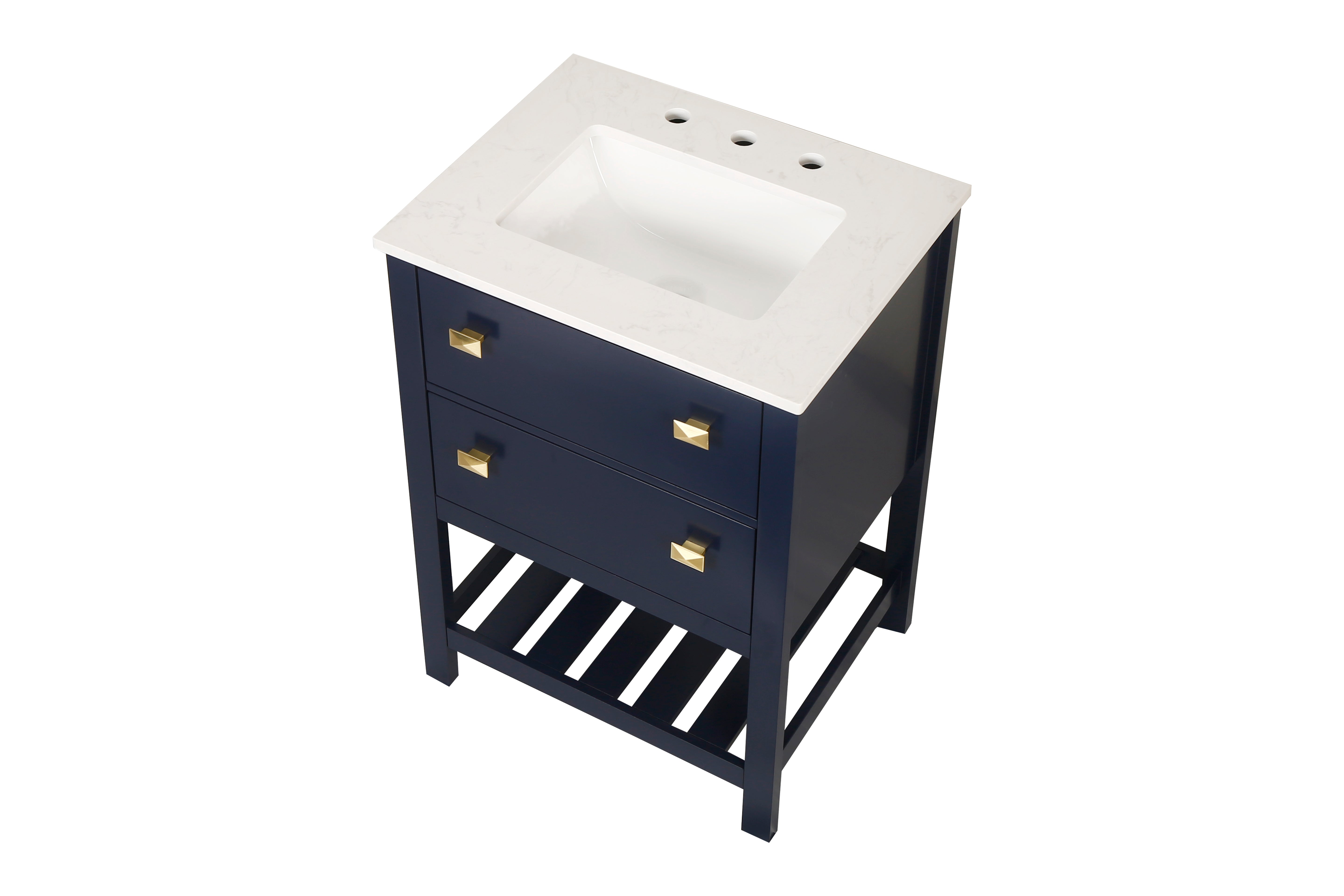 24/30 Inch Plywood Freestanding Bathroom Vanity with Sink