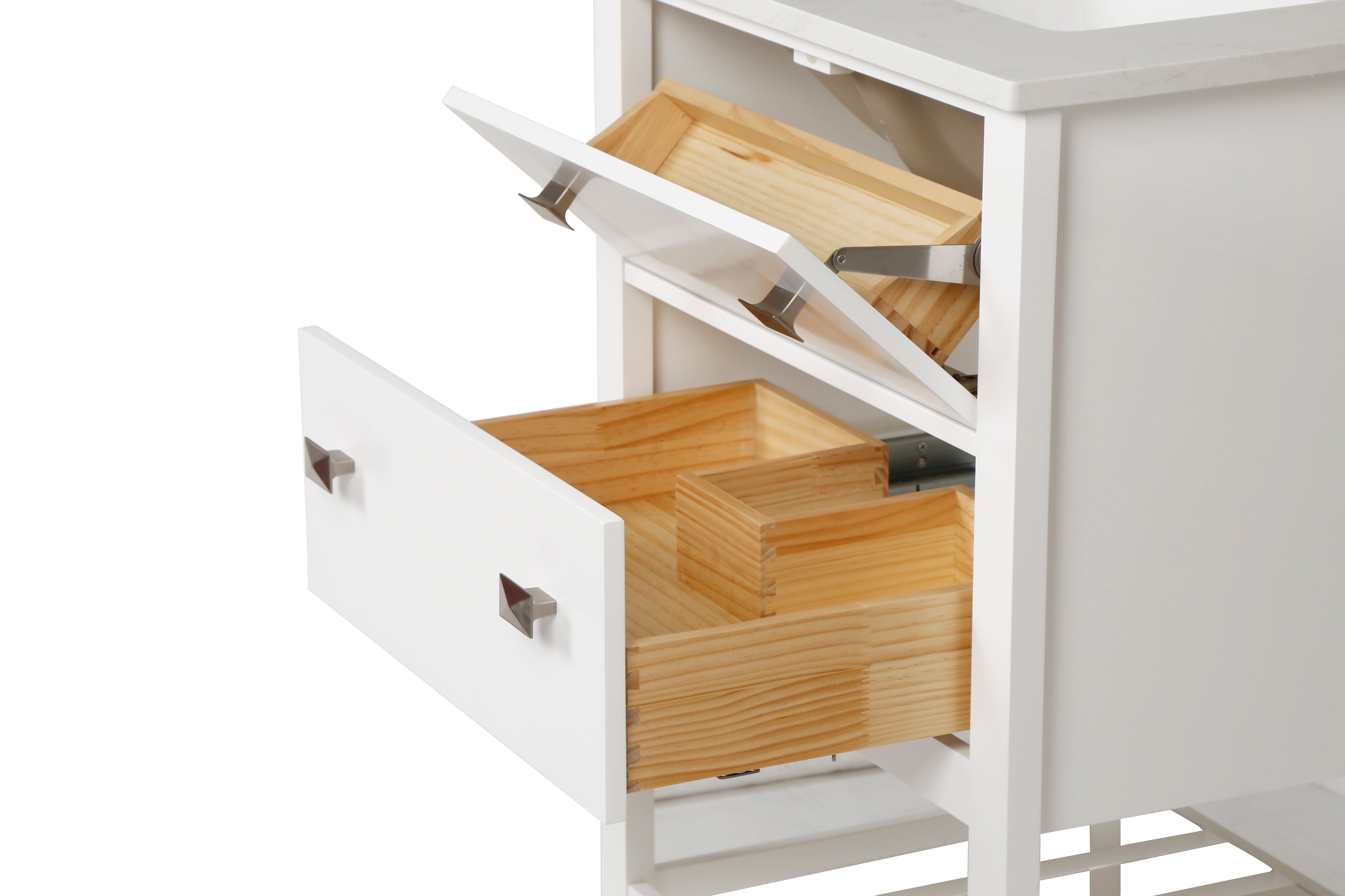 24/30 Inch Plywood Freestanding Bathroom Vanity with Sink